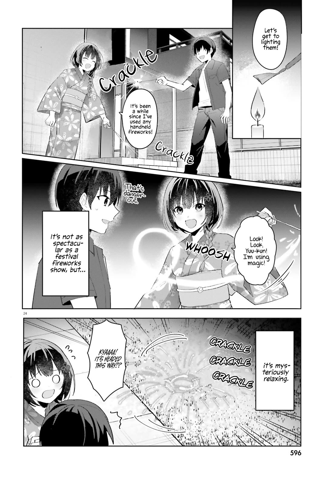The Plain-Looking Girl, Who Became My Fiancée, Is Only Cute at Home Chapter 20 page 24 - Chapter 20