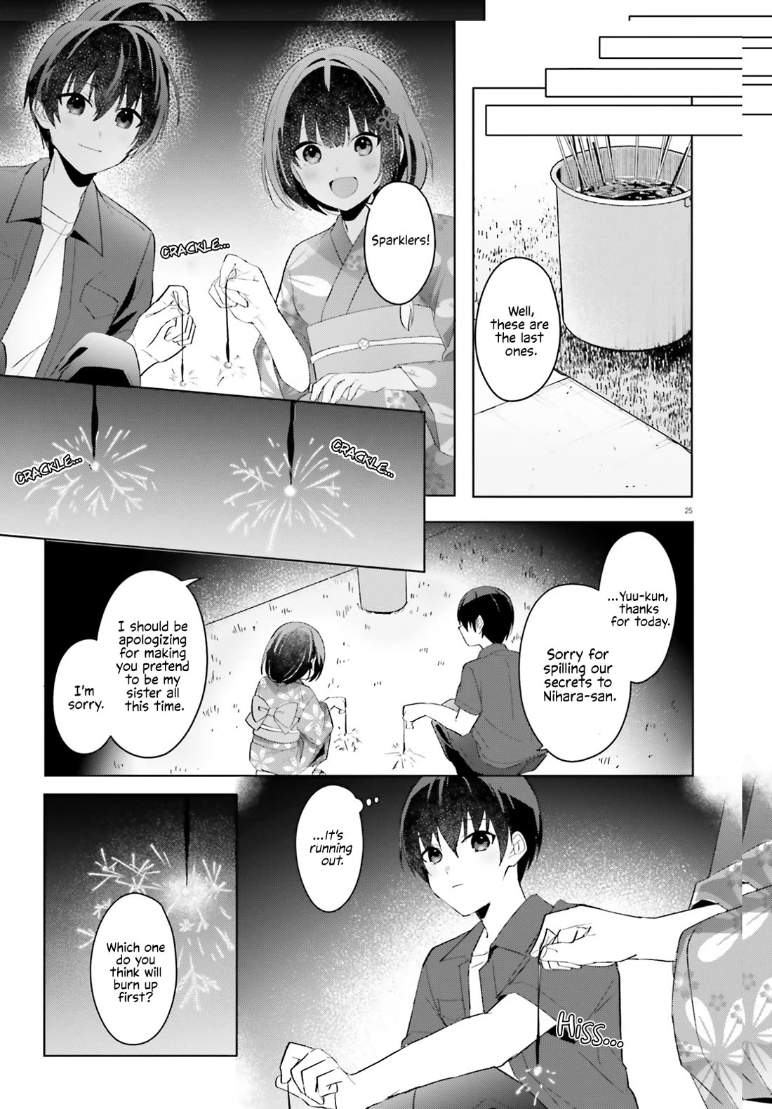 The Plain-Looking Girl, Who Became My Fiancée, Is Only Cute at Home Chapter 20 page 25 - Chapter 20
