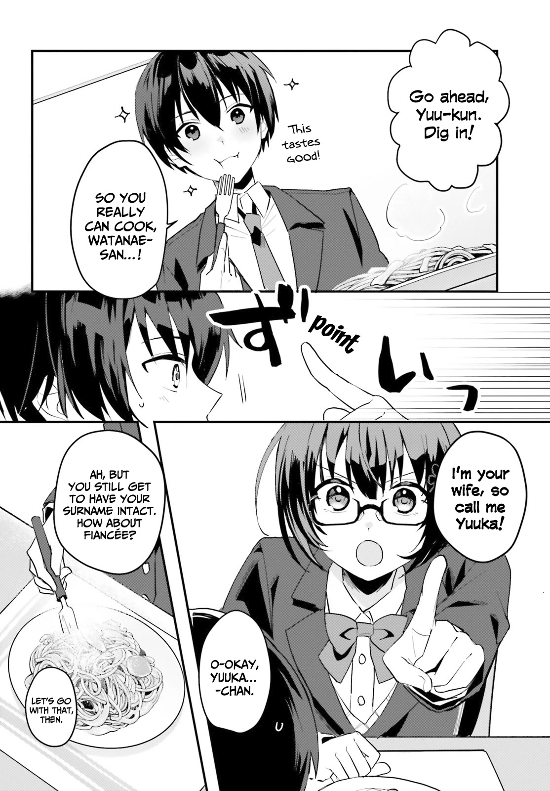 The Plain-Looking Girl, Who Became My Fiancée, Is Only Cute at Home Chapter 3 page 21 - Chapter 3
