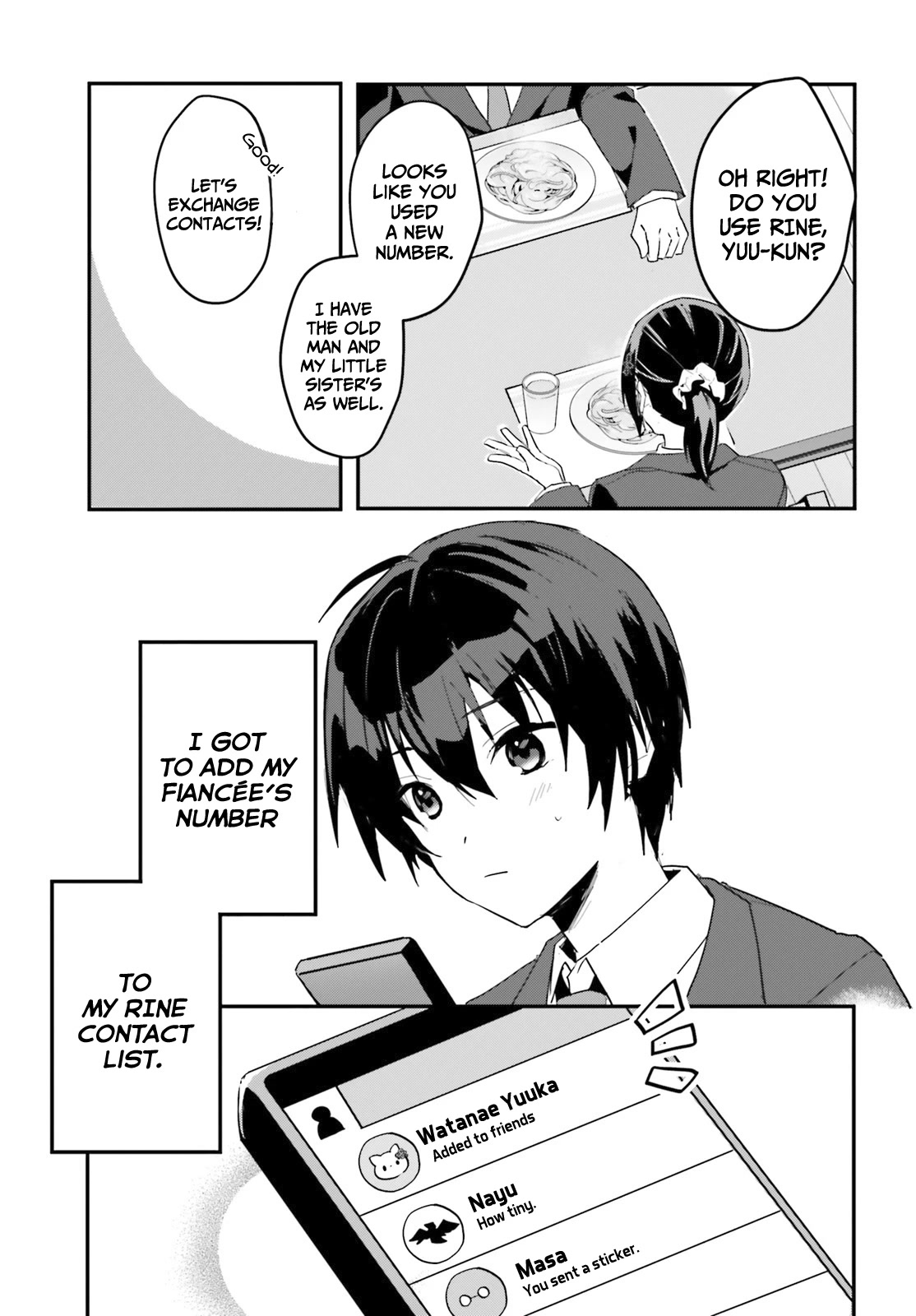 The Plain-Looking Girl, Who Became My Fiancée, Is Only Cute at Home Chapter 3 page 22 - Chapter 3