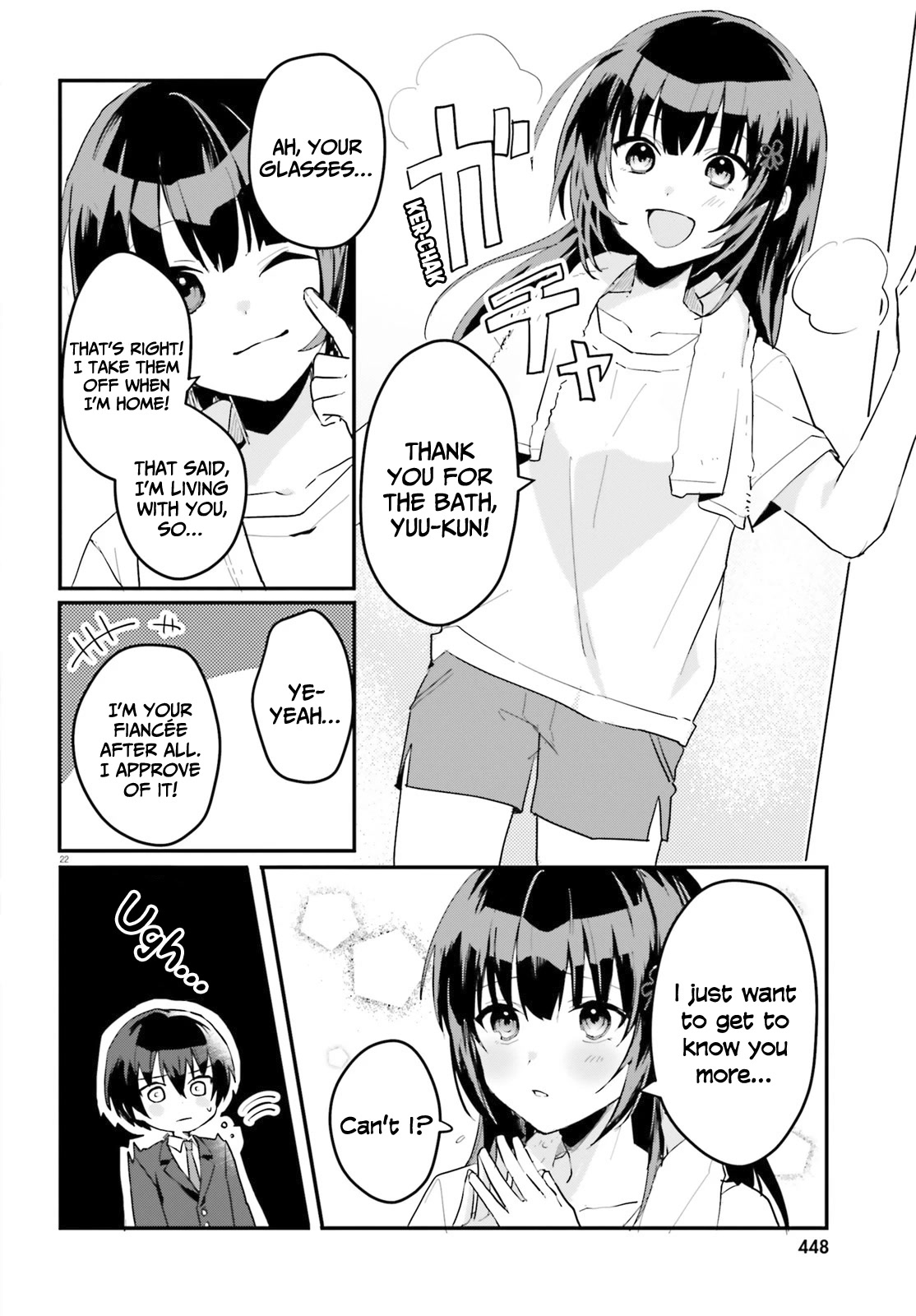 The Plain-Looking Girl, Who Became My Fiancée, Is Only Cute at Home Chapter 3 page 23 - Chapter 3