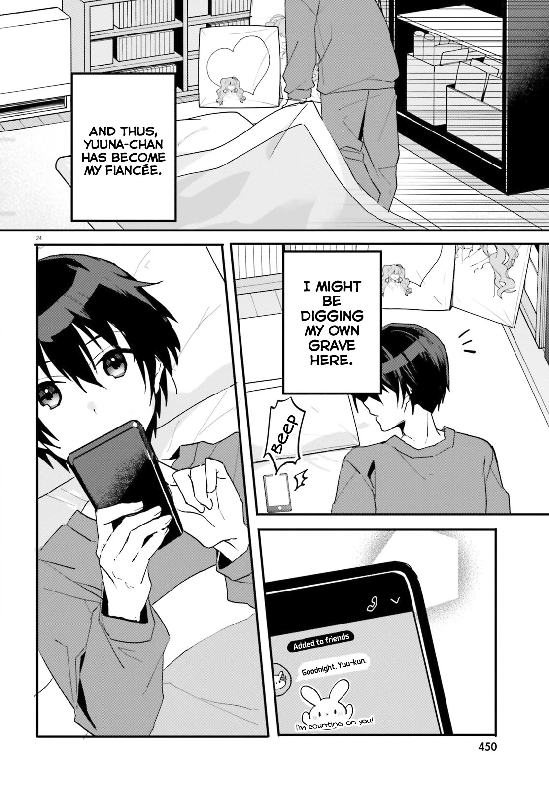 The Plain-Looking Girl, Who Became My Fiancée, Is Only Cute at Home Chapter 3 page 25 - Chapter 3