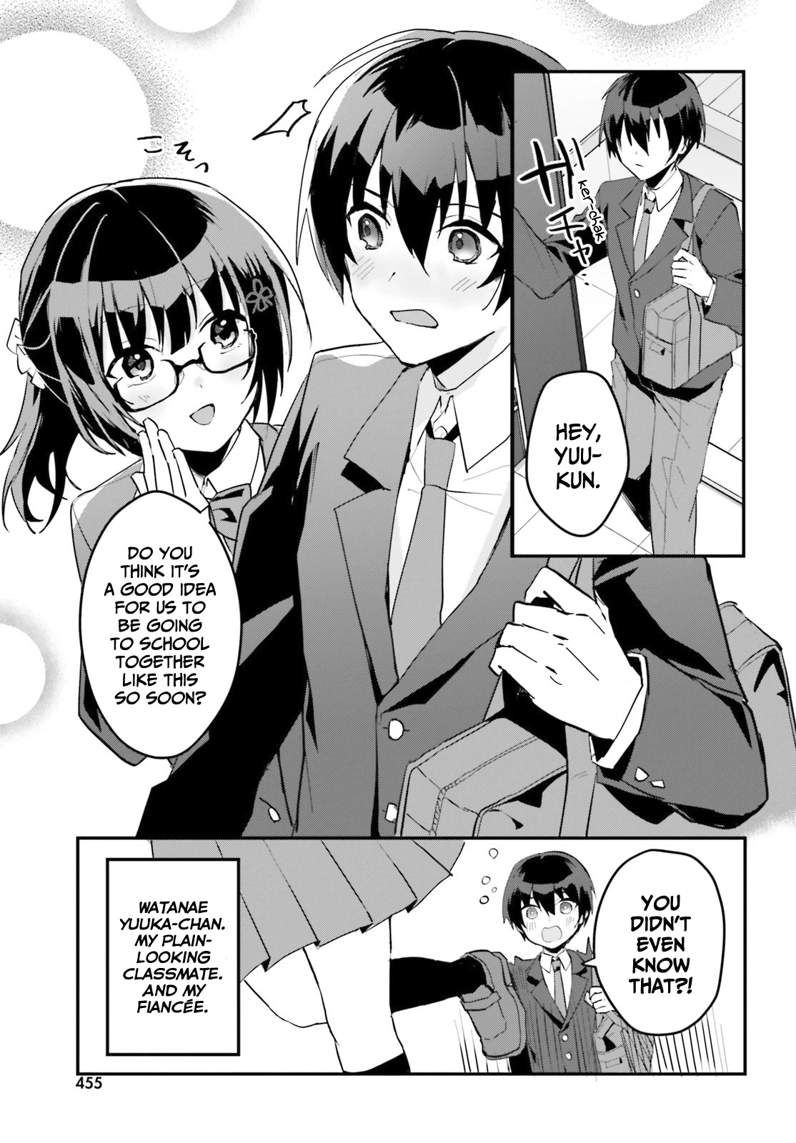 The Plain-Looking Girl, Who Became My Fiancée, Is Only Cute at Home Chapter 3 page 30 - Chapter 3