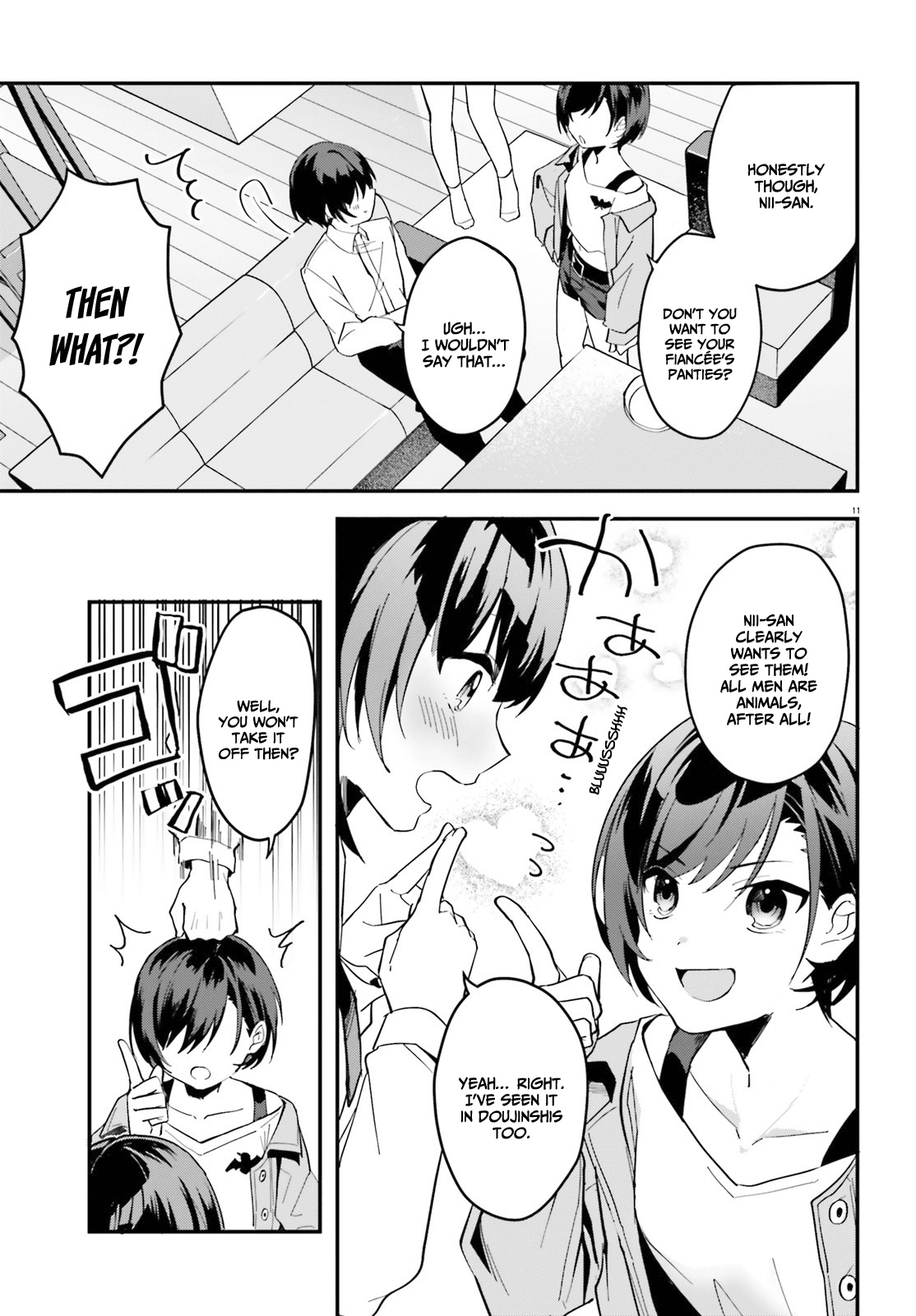 The Plain-Looking Girl, Who Became My Fiancée, Is Only Cute at Home Chapter 7 page 12 - Chapter 7