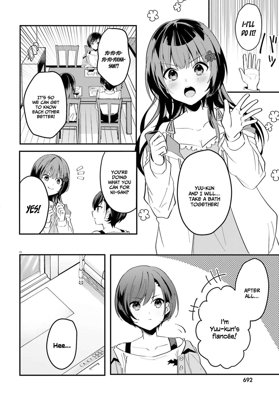 The Plain-Looking Girl, Who Became My Fiancée, Is Only Cute at Home Chapter 7 page 19 - Chapter 7