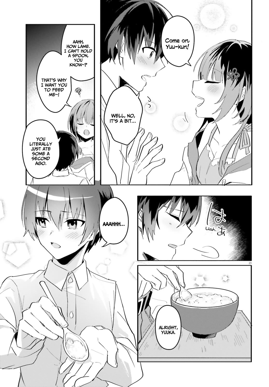 The Plain-Looking Girl, Who Became My Fiancée, Is Only Cute at Home Chapter 9 page 24 - Chapter 9