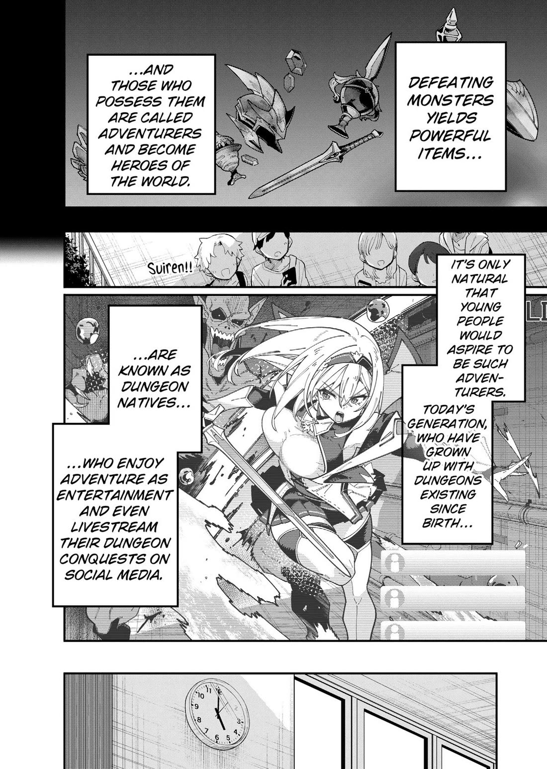 The Plain Salary Man Turned Out to Be a Hero: He was Invincible, Only to Be Exposed on His Niece's Dungeon Stream Chapter 1 page 10 - Chapter 1