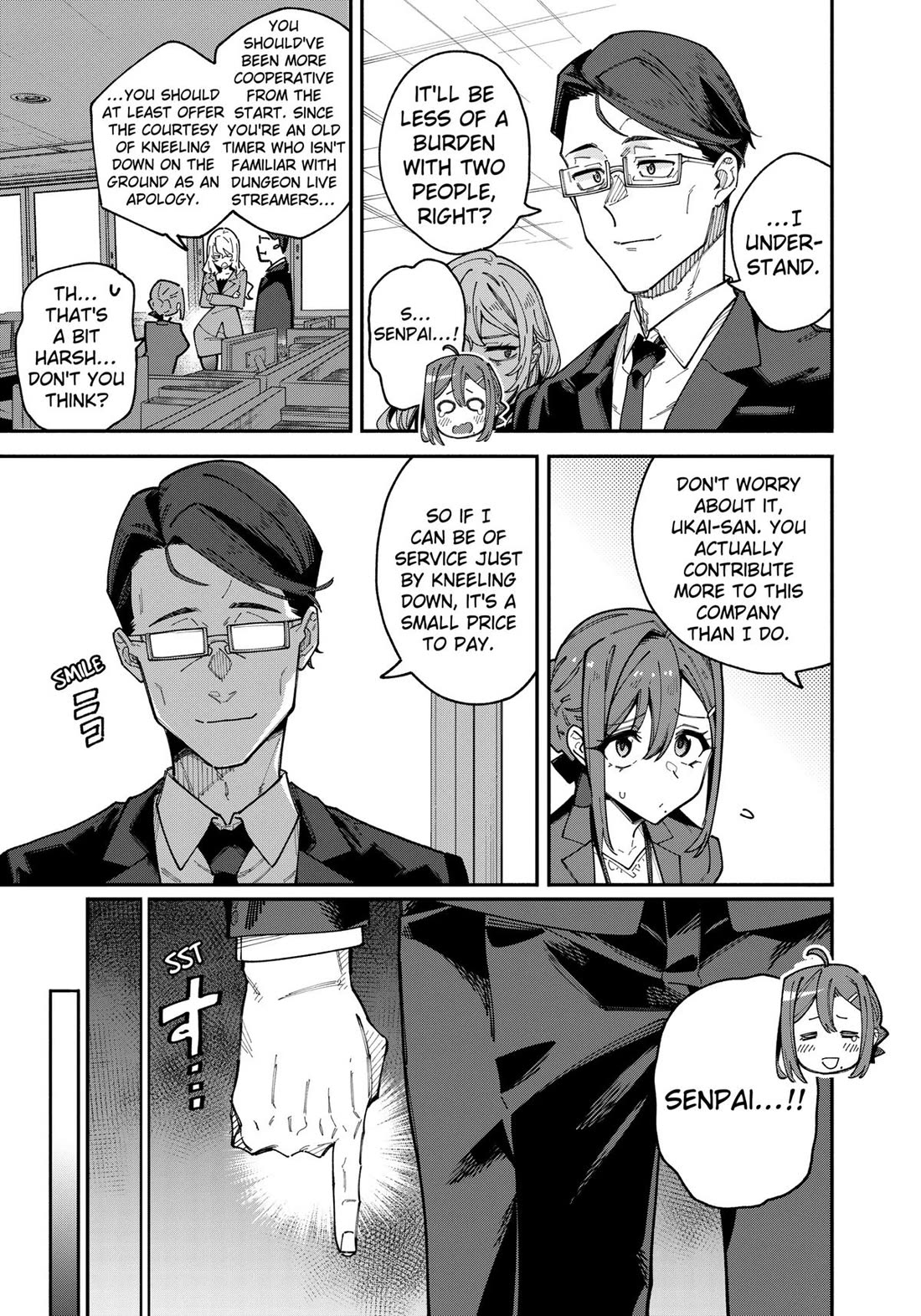 The Plain Salary Man Turned Out to Be a Hero: He was Invincible, Only to Be Exposed on His Niece's Dungeon Stream Chapter 1 page 13 - Chapter 1
