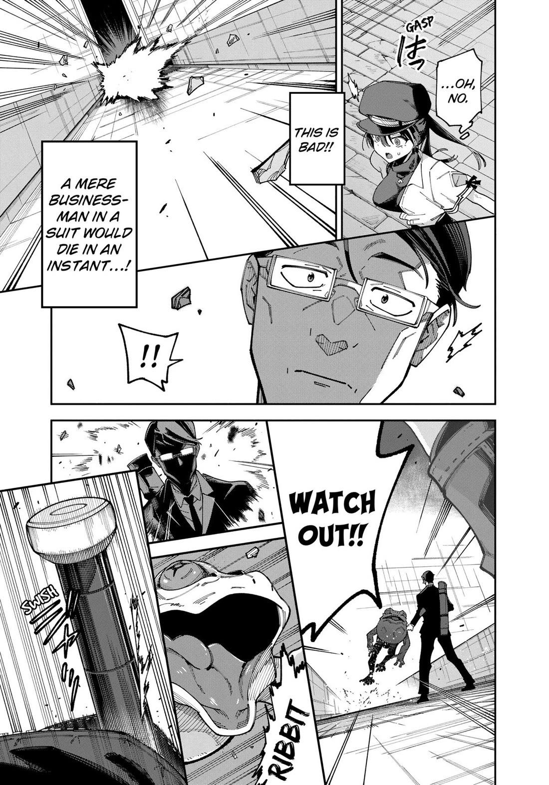 The Plain Salary Man Turned Out to Be a Hero: He was Invincible, Only to Be Exposed on His Niece's Dungeon Stream Chapter 1 page 33 - Chapter 1