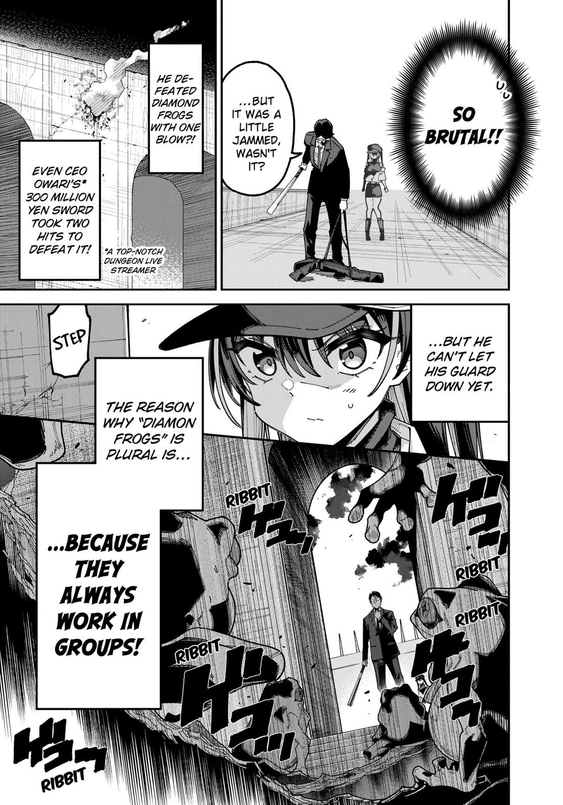 The Plain Salary Man Turned Out to Be a Hero: He was Invincible, Only to Be Exposed on His Niece's Dungeon Stream Chapter 1 page 35 - Chapter 1