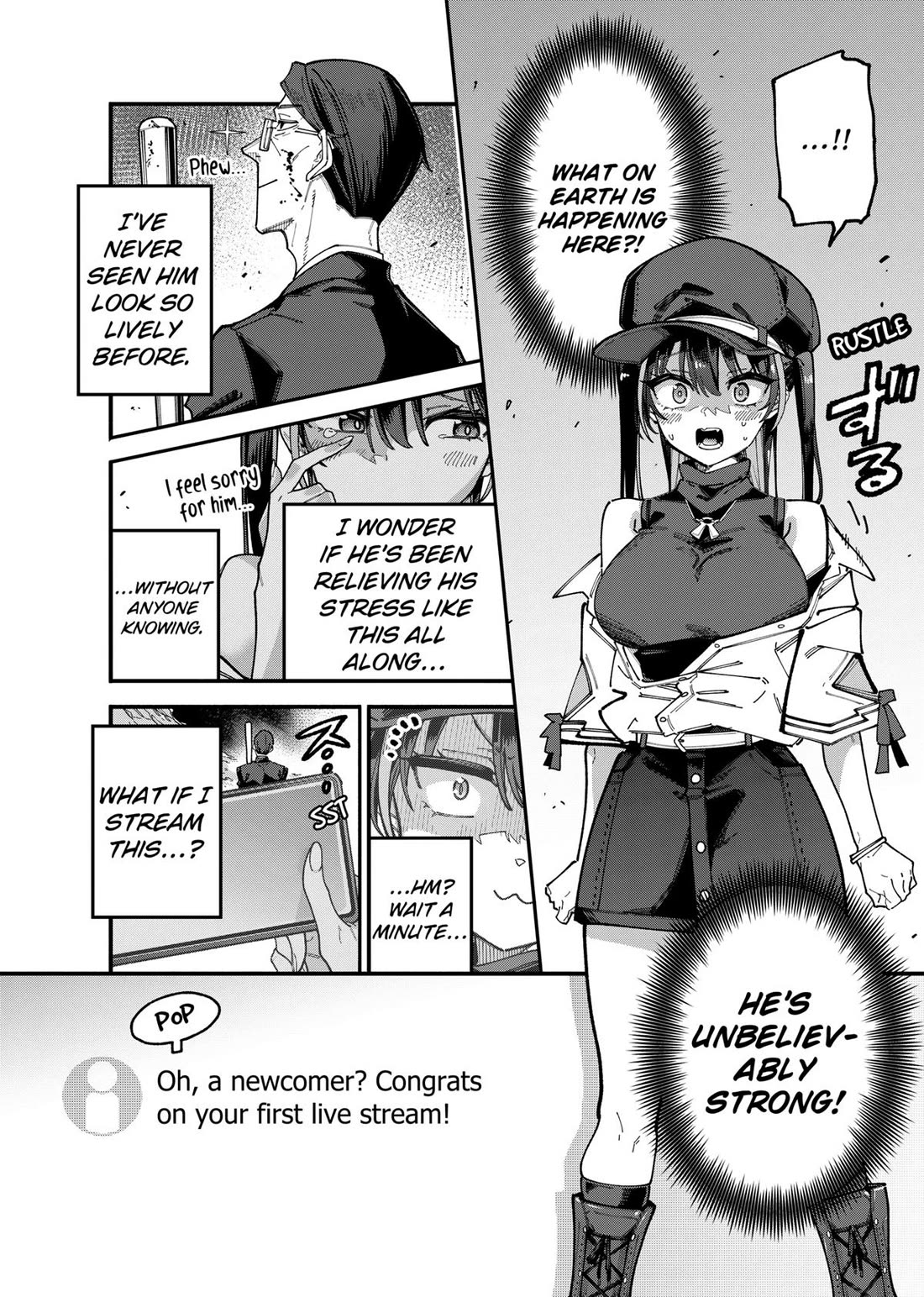 The Plain Salary Man Turned Out to Be a Hero: He was Invincible, Only to Be Exposed on His Niece's Dungeon Stream Chapter 1 page 38 - Chapter 1