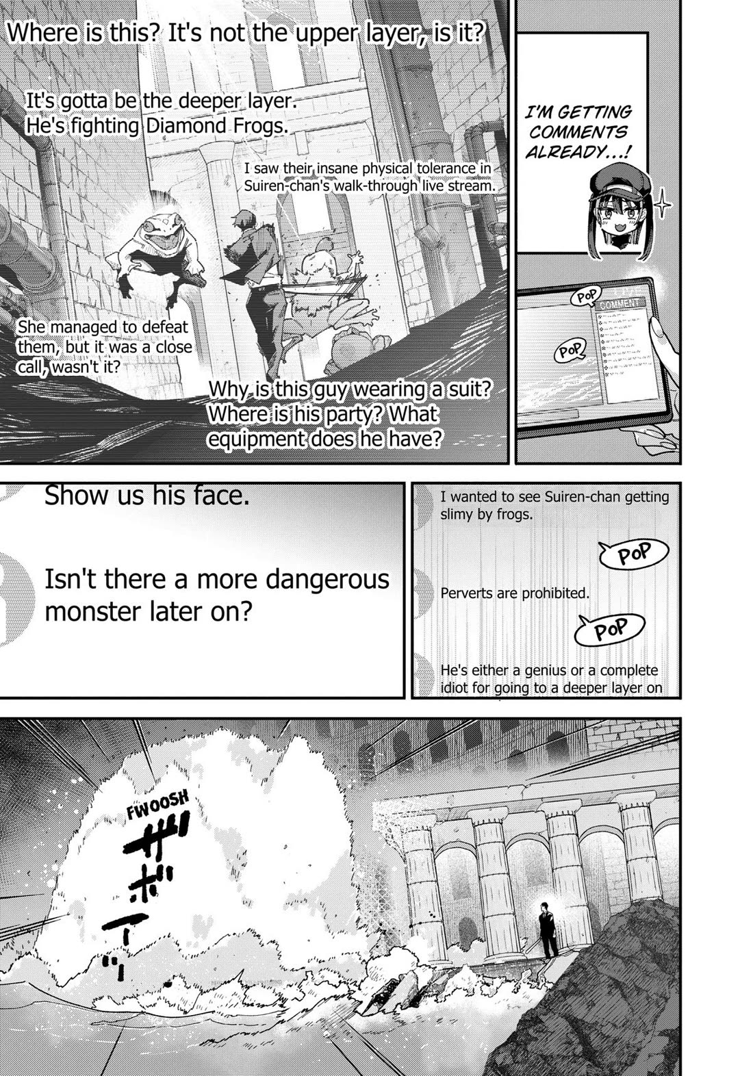 The Plain Salary Man Turned Out to Be a Hero: He was Invincible, Only to Be Exposed on His Niece's Dungeon Stream Chapter 1 page 39 - Chapter 1