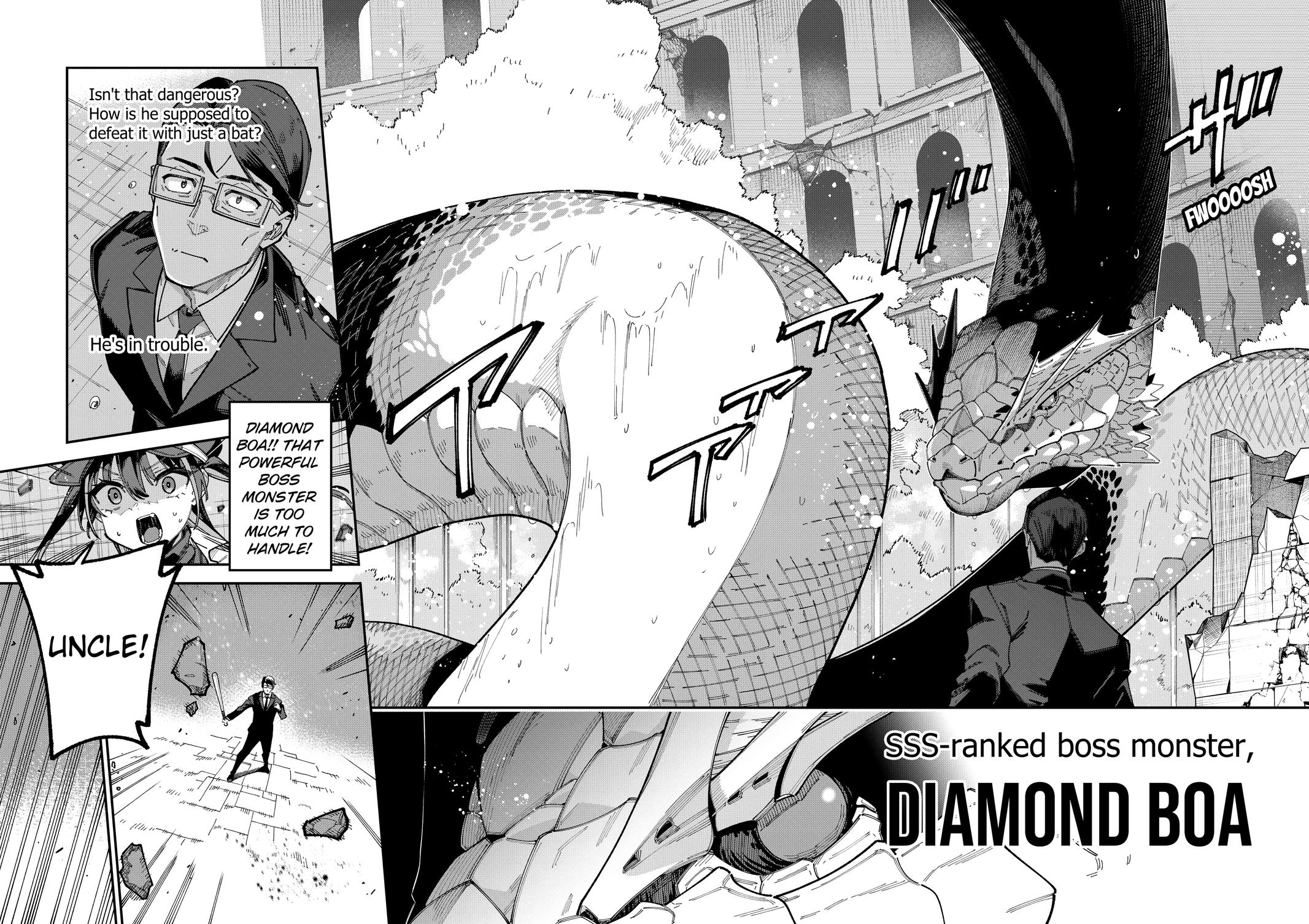 The Plain Salary Man Turned Out to Be a Hero: He was Invincible, Only to Be Exposed on His Niece's Dungeon Stream Chapter 1 page 40 - Chapter 1