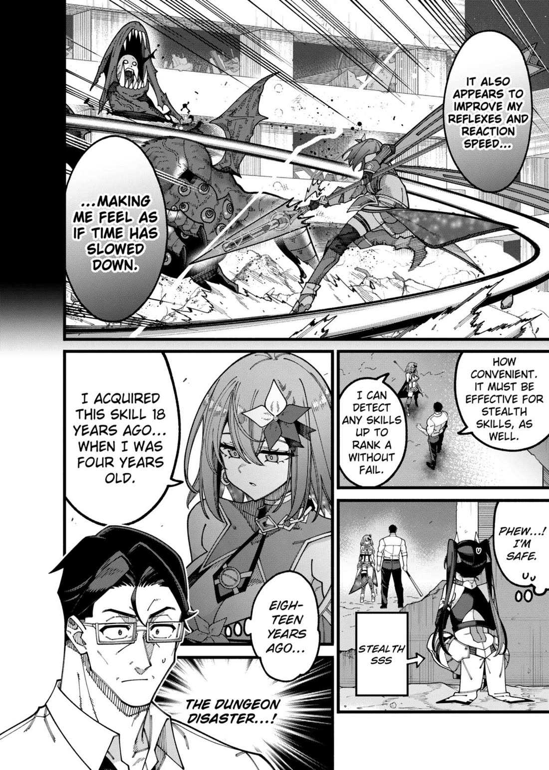 The Plain Salary Man Turned Out to Be a Hero: He was Invincible, Only to Be Exposed on His Niece's Dungeon Stream Chapter 13 page 4 - Chapter 13