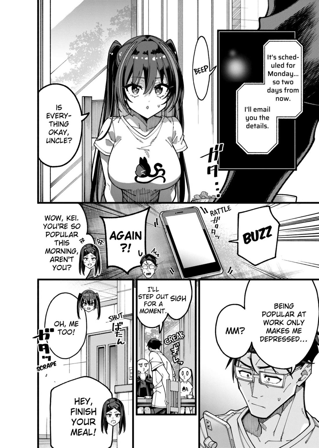 The Plain Salary Man Turned Out to Be a Hero: He was Invincible, Only to Be Exposed on His Niece's Dungeon Stream Chapter 17 page 4 - Chapter 17