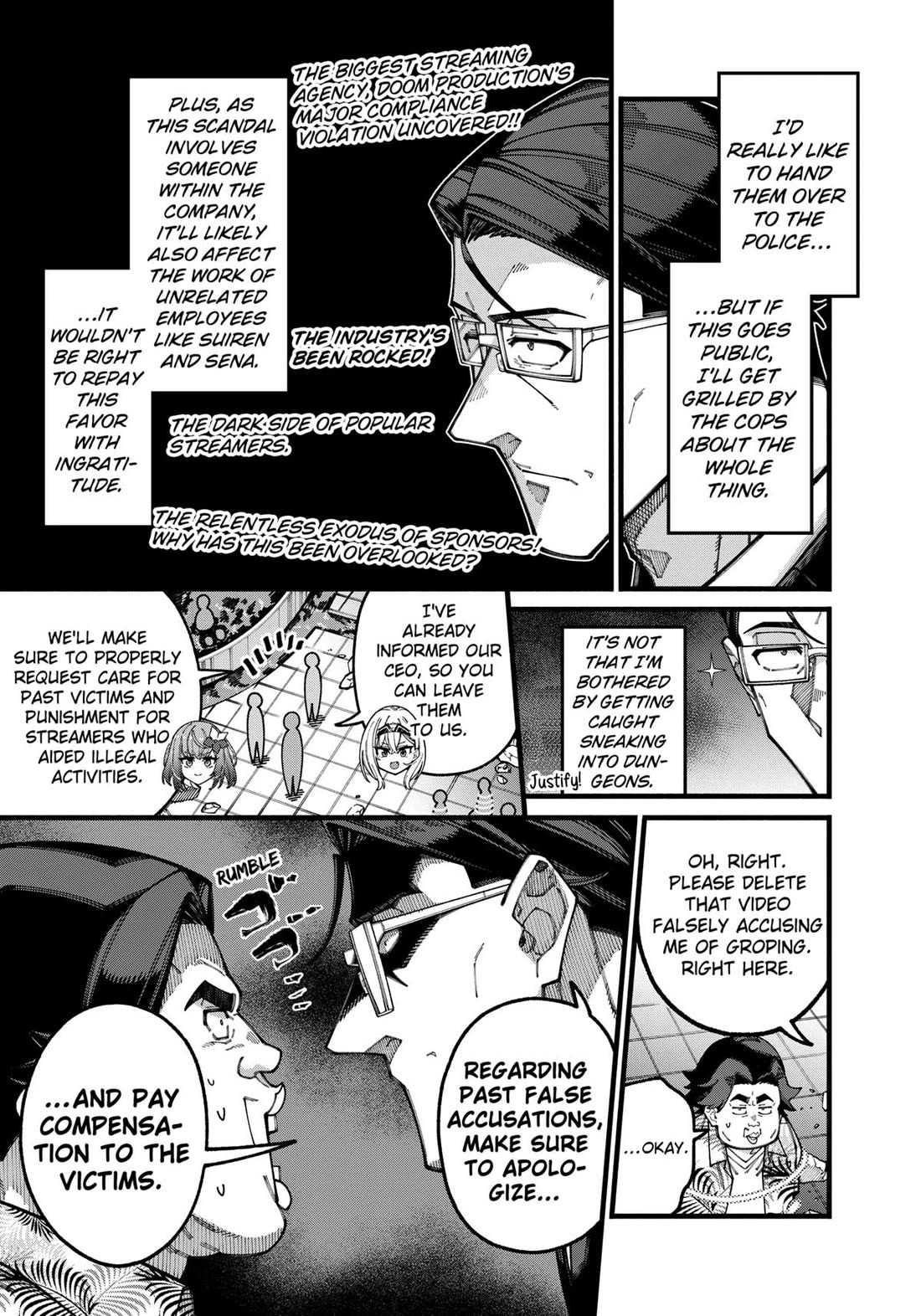 The Plain Salary Man Turned Out to Be a Hero: He was Invincible, Only to Be Exposed on His Niece's Dungeon Stream Chapter 20 page 5 - Chapter 20