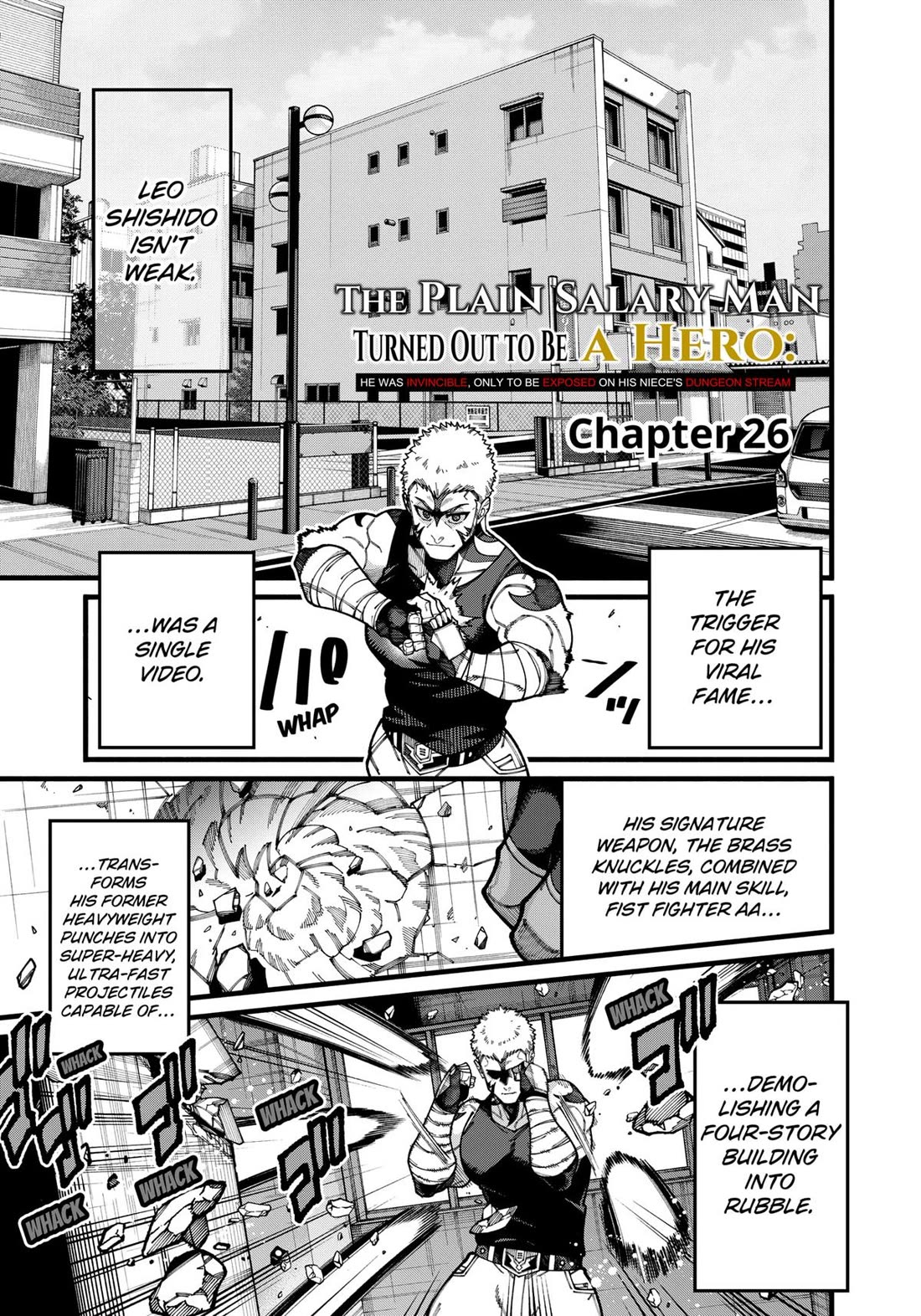 The Plain Salary Man Turned Out to Be a Hero: He was Invincible, Only to Be Exposed on His Niece's Dungeon Stream Chapter 26 page 1 - Chapter 26