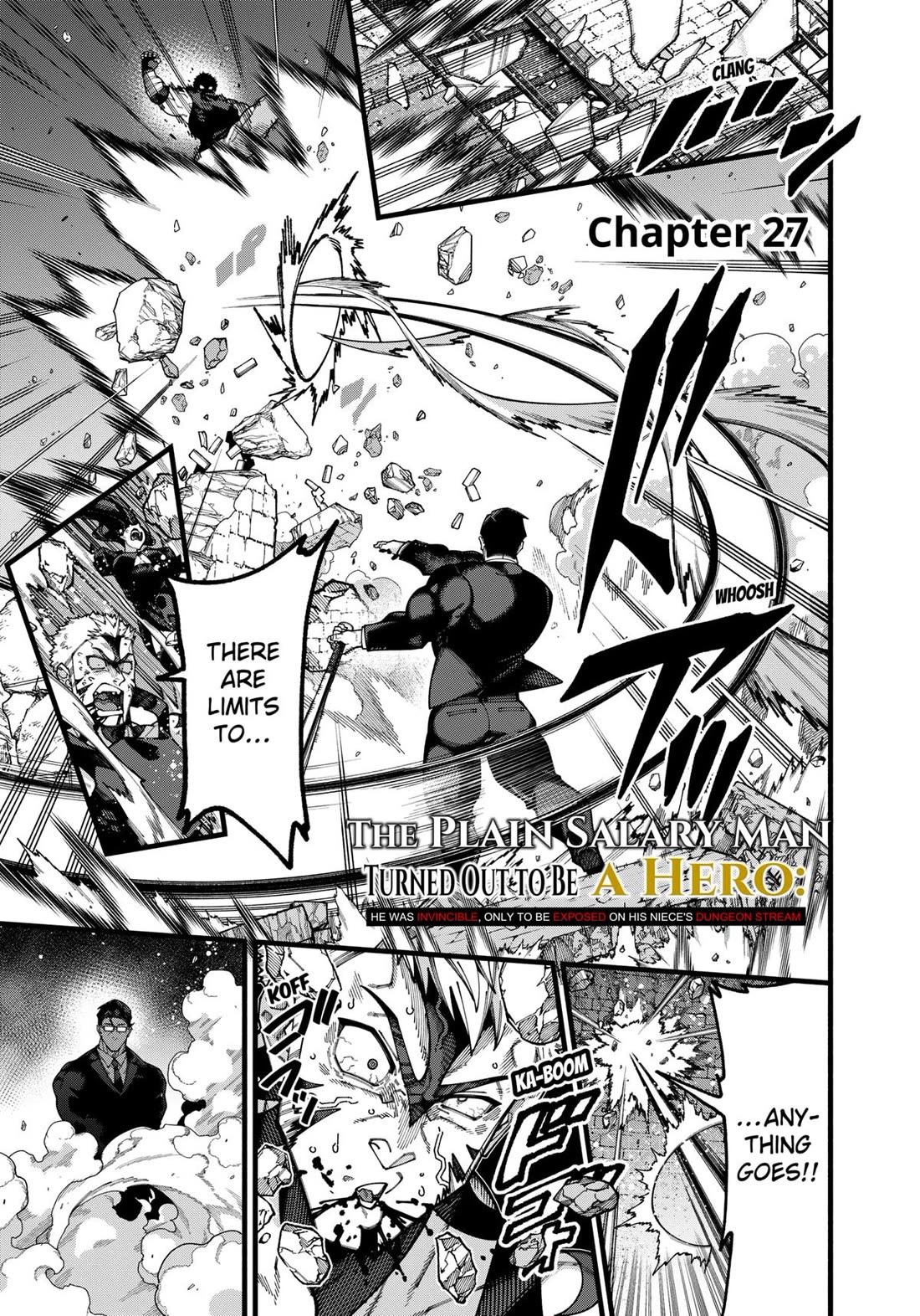 The Plain Salary Man Turned Out to Be a Hero: He was Invincible, Only to Be Exposed on His Niece's Dungeon Stream Chapter 27 page 1 - Chapter 27