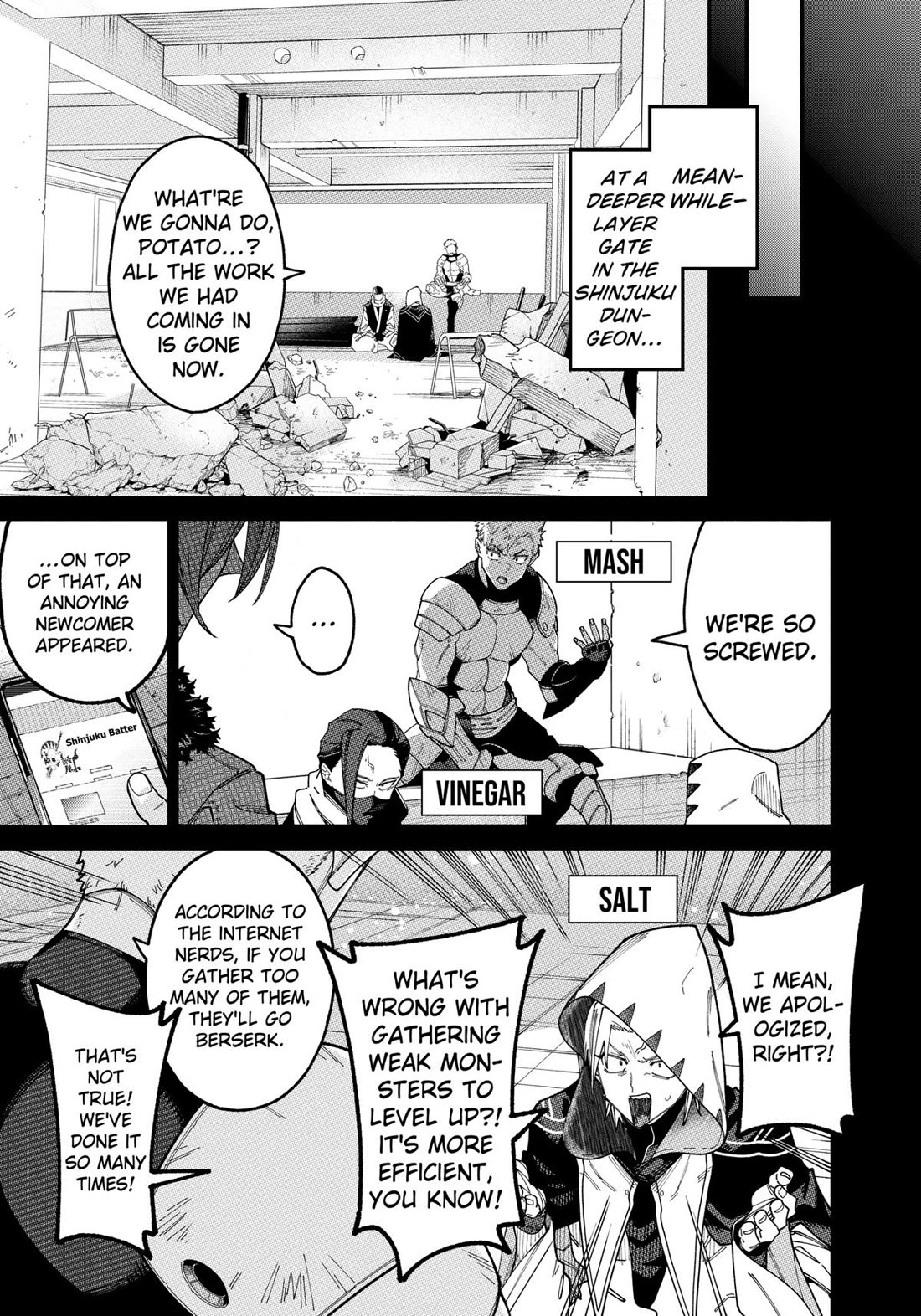 The Plain Salary Man Turned Out to Be a Hero: He was Invincible, Only to Be Exposed on His Niece's Dungeon Stream Chapter 3 page 15 - Chapter 3