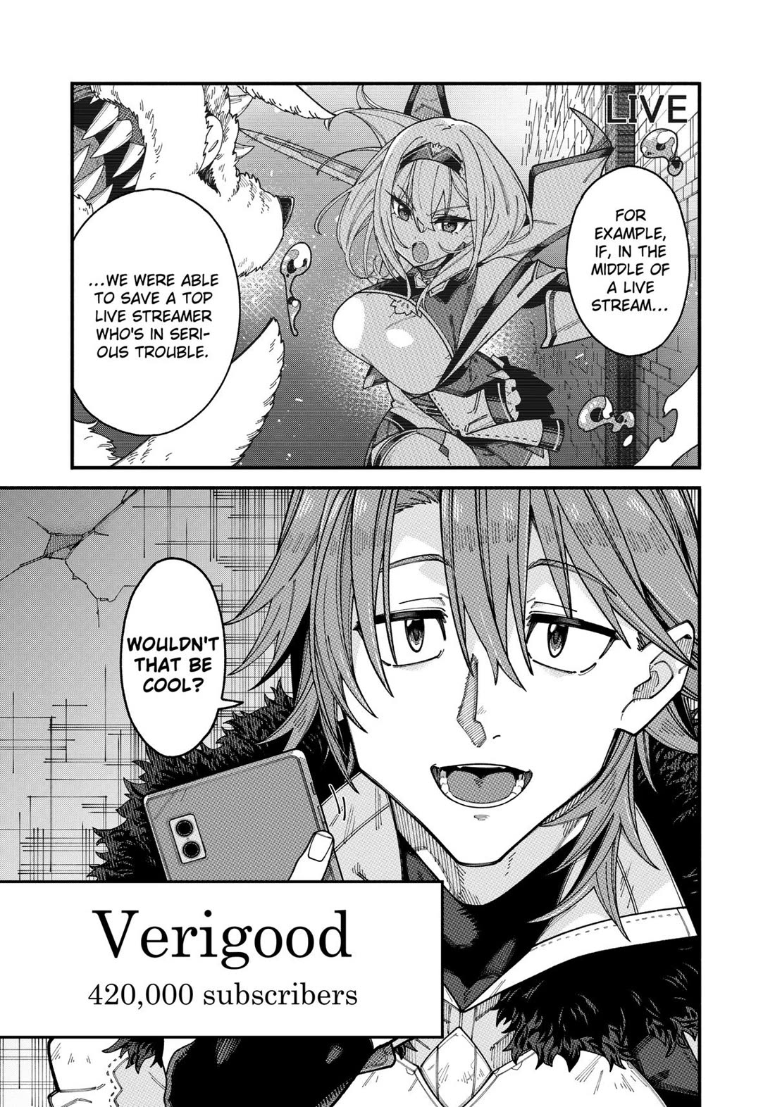The Plain Salary Man Turned Out to Be a Hero: He was Invincible, Only to Be Exposed on His Niece's Dungeon Stream Chapter 3 page 17 - Chapter 3