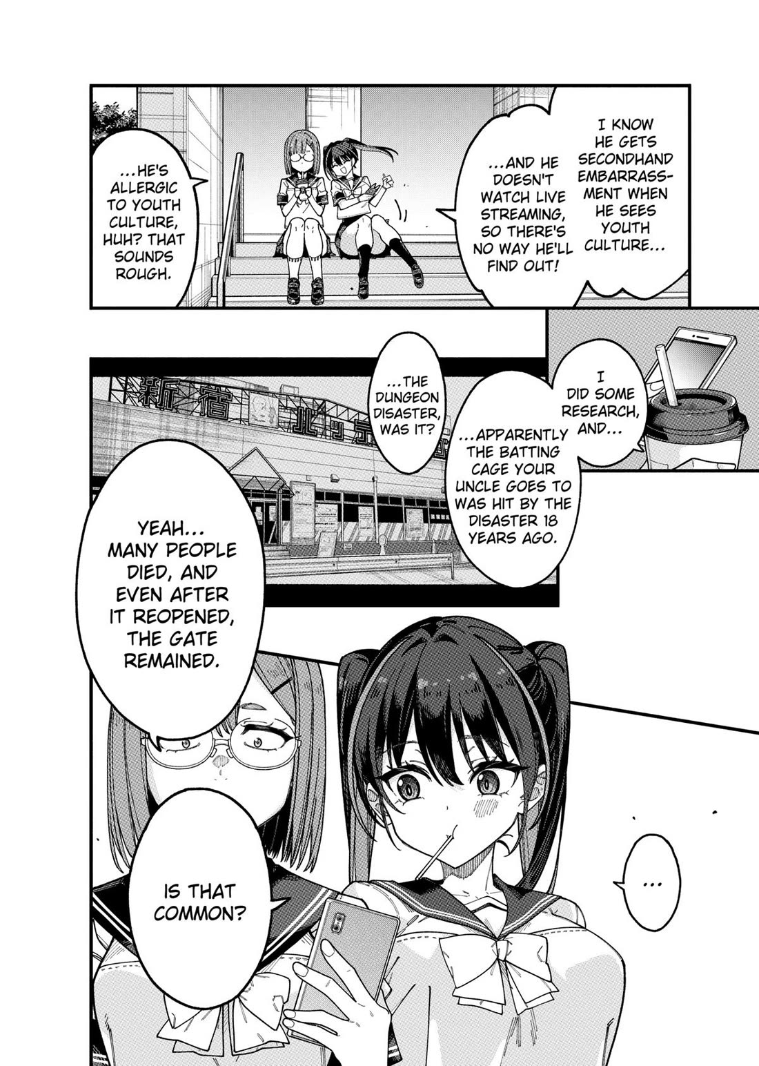 The Plain Salary Man Turned Out to Be a Hero: He was Invincible, Only to Be Exposed on His Niece's Dungeon Stream Chapter 3 page 8 - Chapter 3