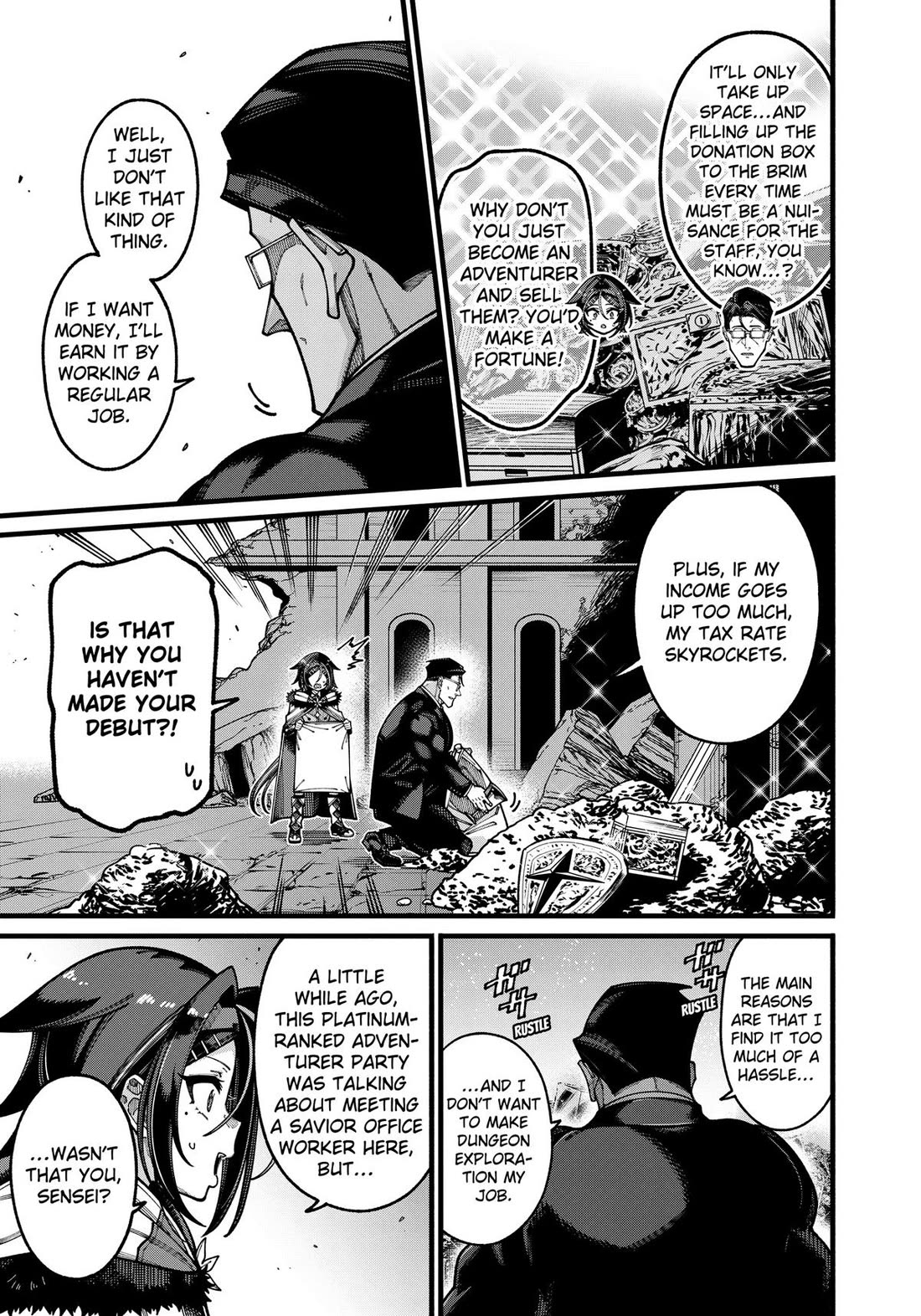 The Plain Salary Man Turned Out to Be a Hero: He was Invincible, Only to Be Exposed on His Niece's Dungeon Stream Chapter 30 page 11 - Chapter 30
