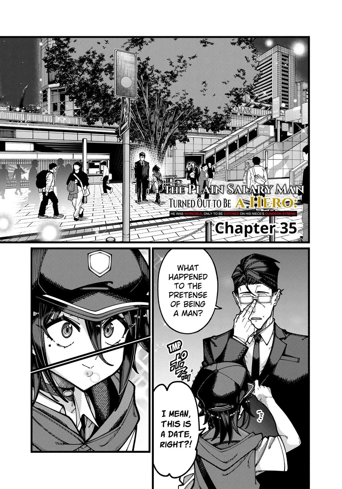 The Plain Salary Man Turned Out to Be a Hero: He was Invincible, Only to Be Exposed on His Niece's Dungeon Stream Chapter 35 page 1 - Chapter 35