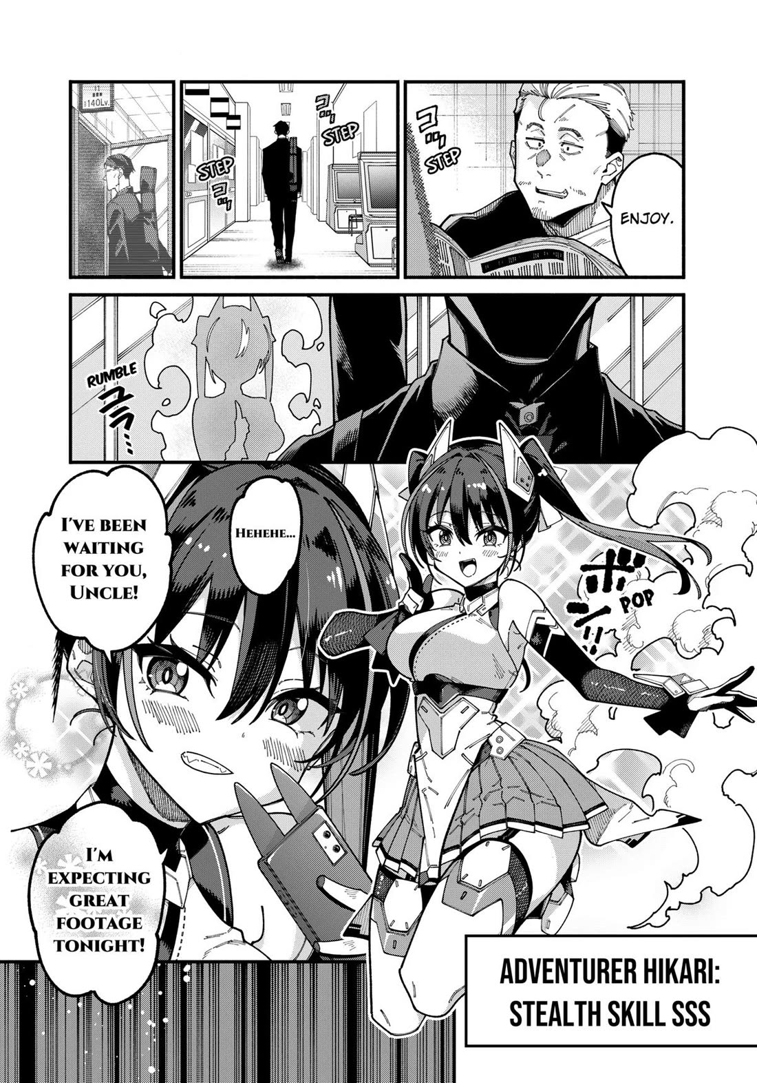 The Plain Salary Man Turned Out to Be a Hero: He was Invincible, Only to Be Exposed on His Niece's Dungeon Stream Chapter 4 page 5 - Chapter 4