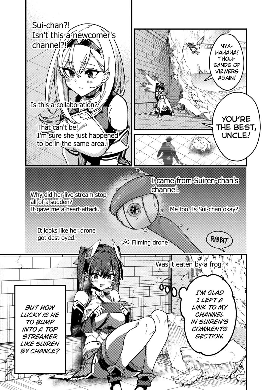 The Plain Salary Man Turned Out to Be a Hero: He was Invincible, Only to Be Exposed on His Niece's Dungeon Stream Chapter 5 page 3 - Chapter 5