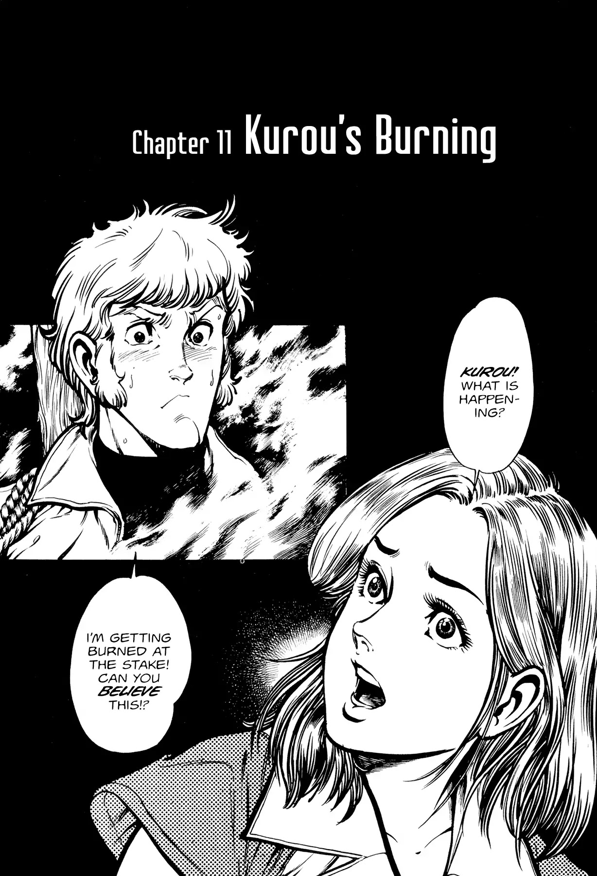 The Planet Garaga Chapter 11 page 1 - Chapter 11: Kurou's Burning