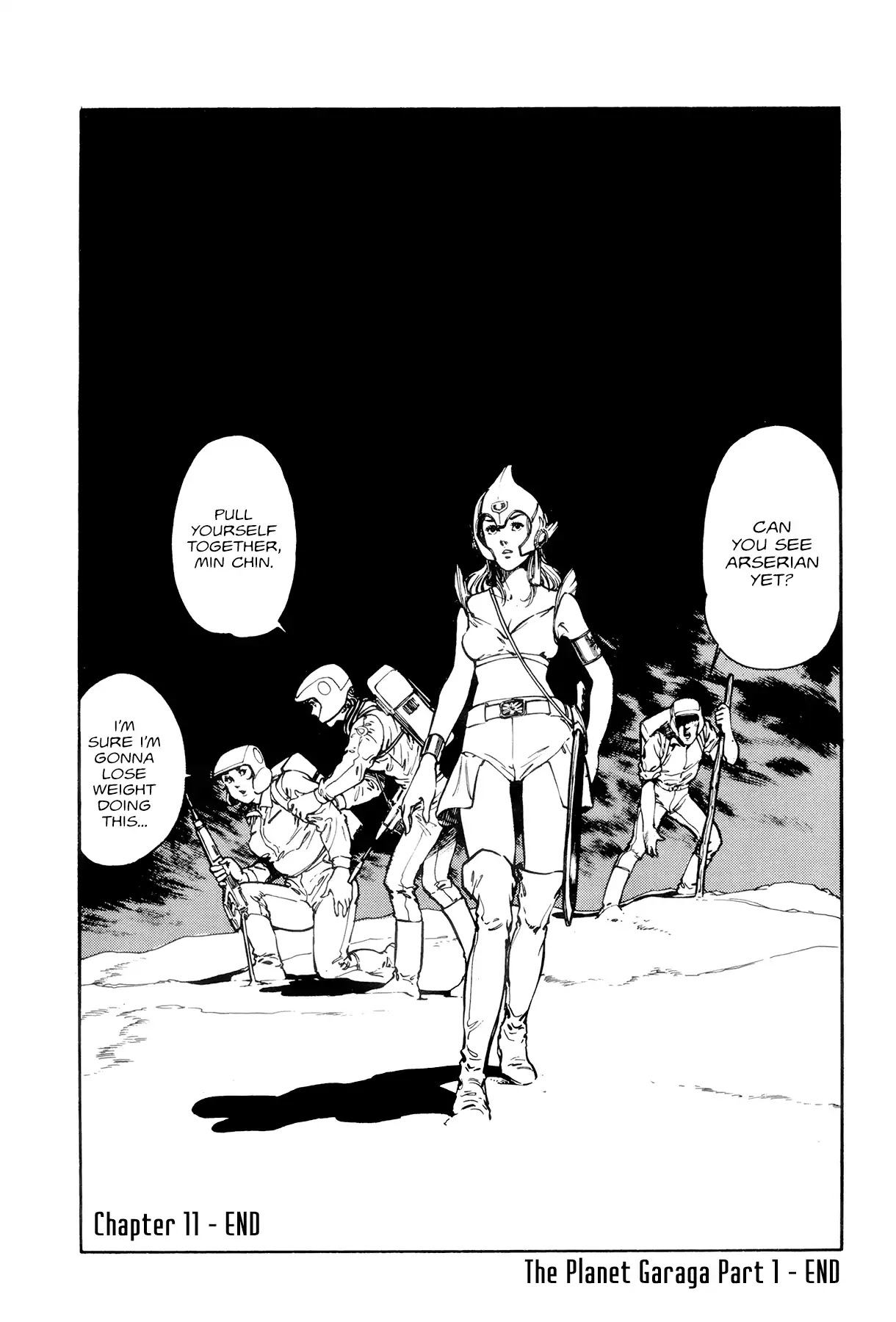 The Planet Garaga Chapter 11 page 20 - Chapter 11: Kurou's Burning
