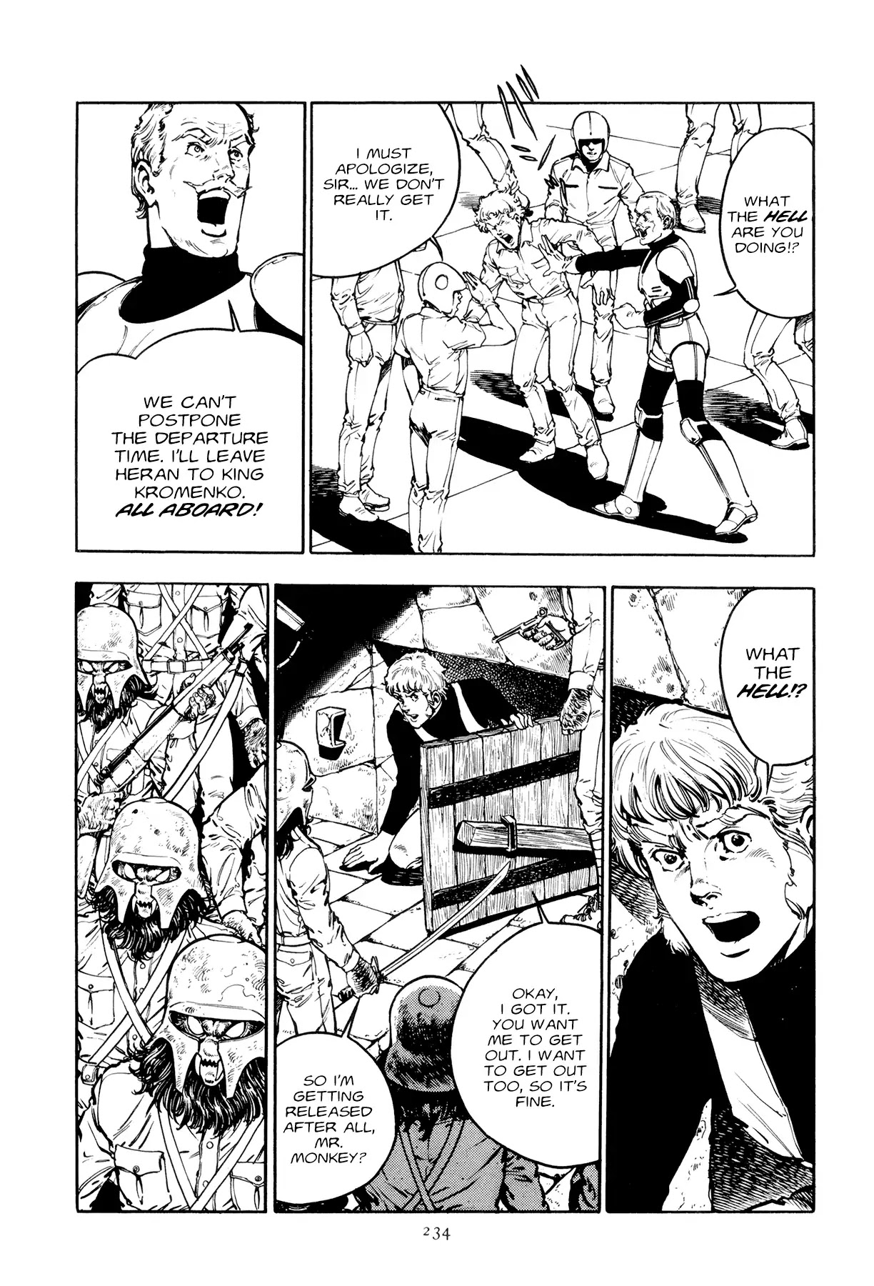 The Planet Garaga Chapter 11 page 4 - Chapter 11: Kurou's Burning
