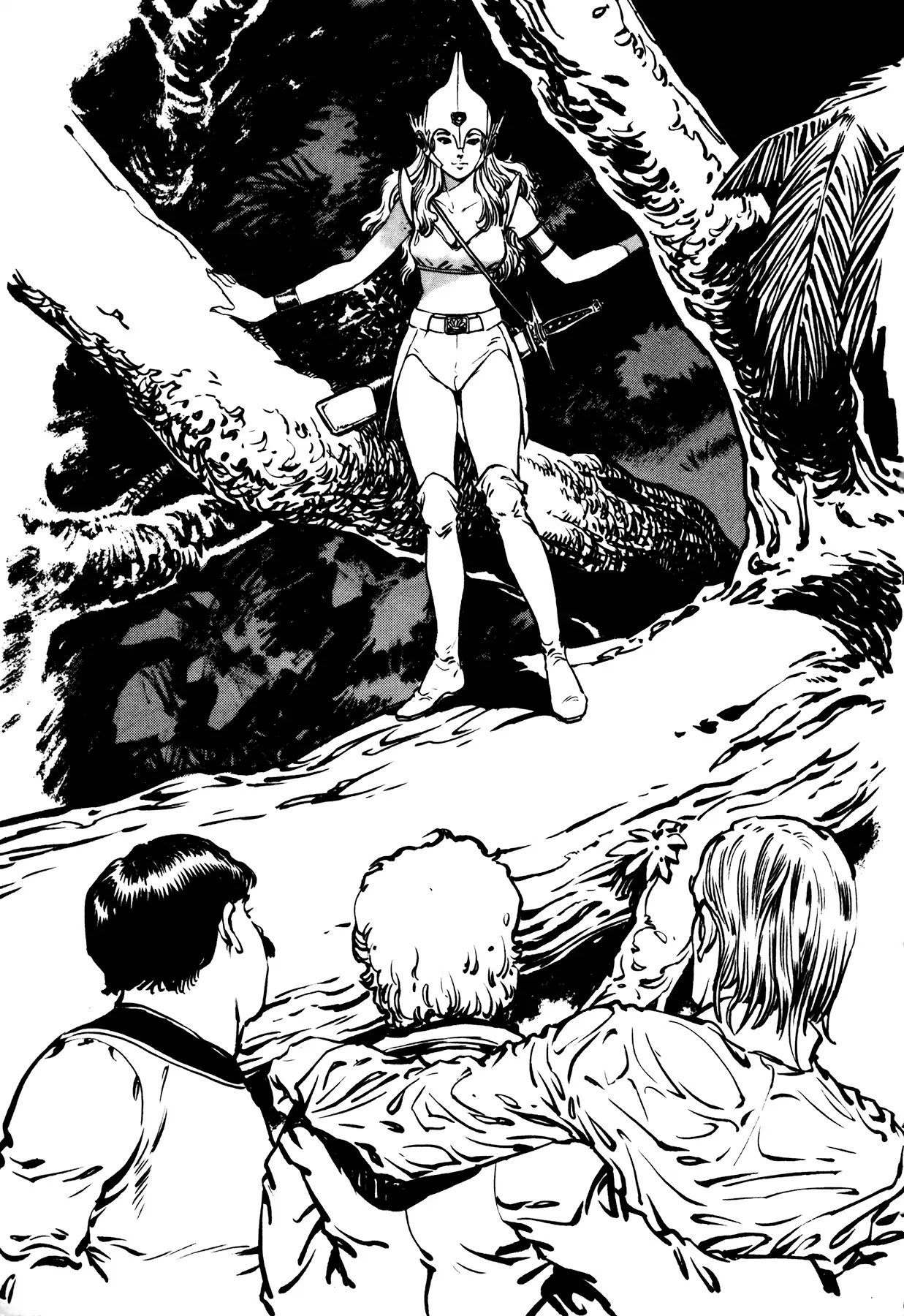 The Planet Garaga Chapter 2 page 21 - Chapter 2: Forest of Perpetual Night