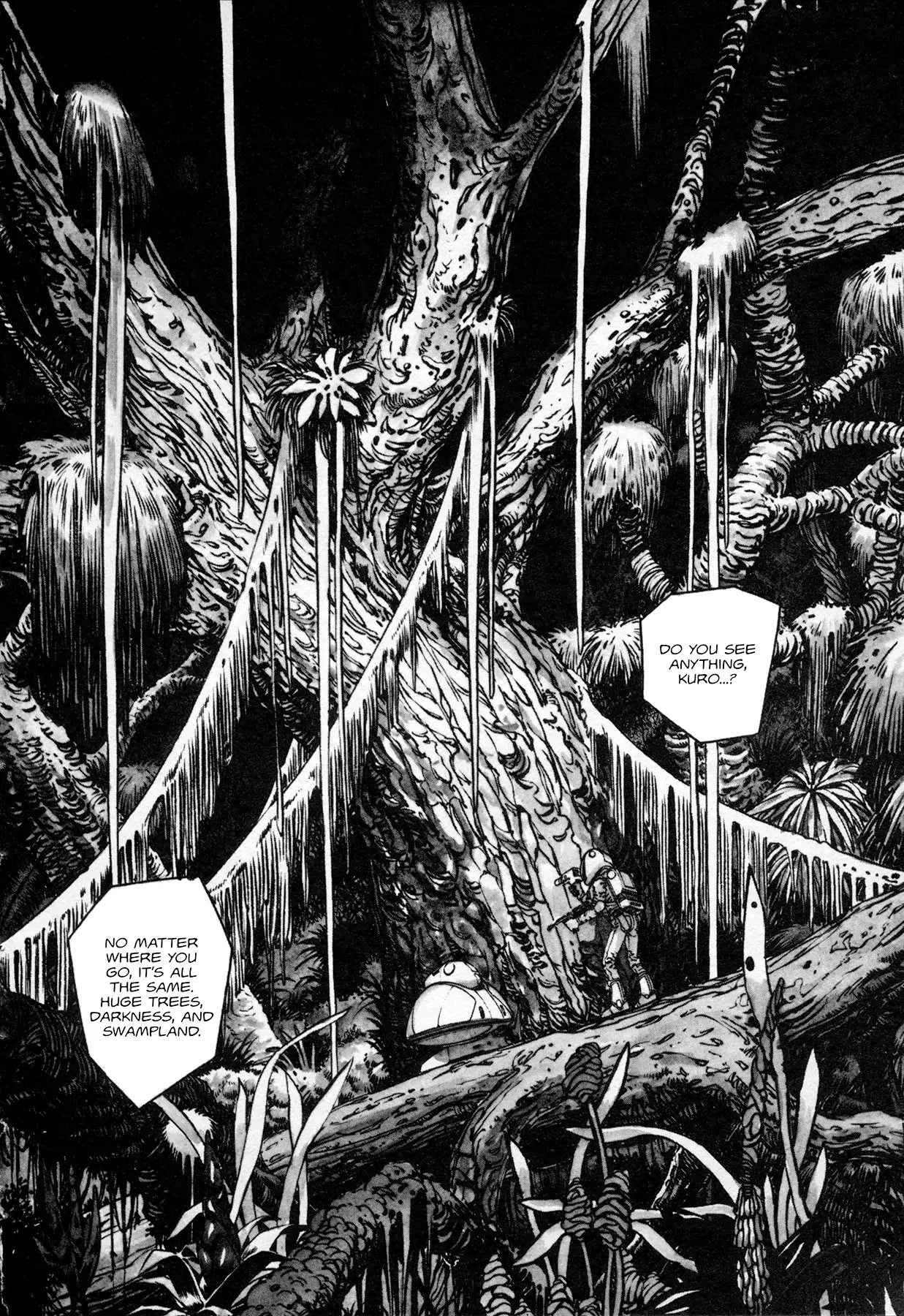 The Planet Garaga Chapter 2 page 3 - Chapter 2: Forest of Perpetual Night