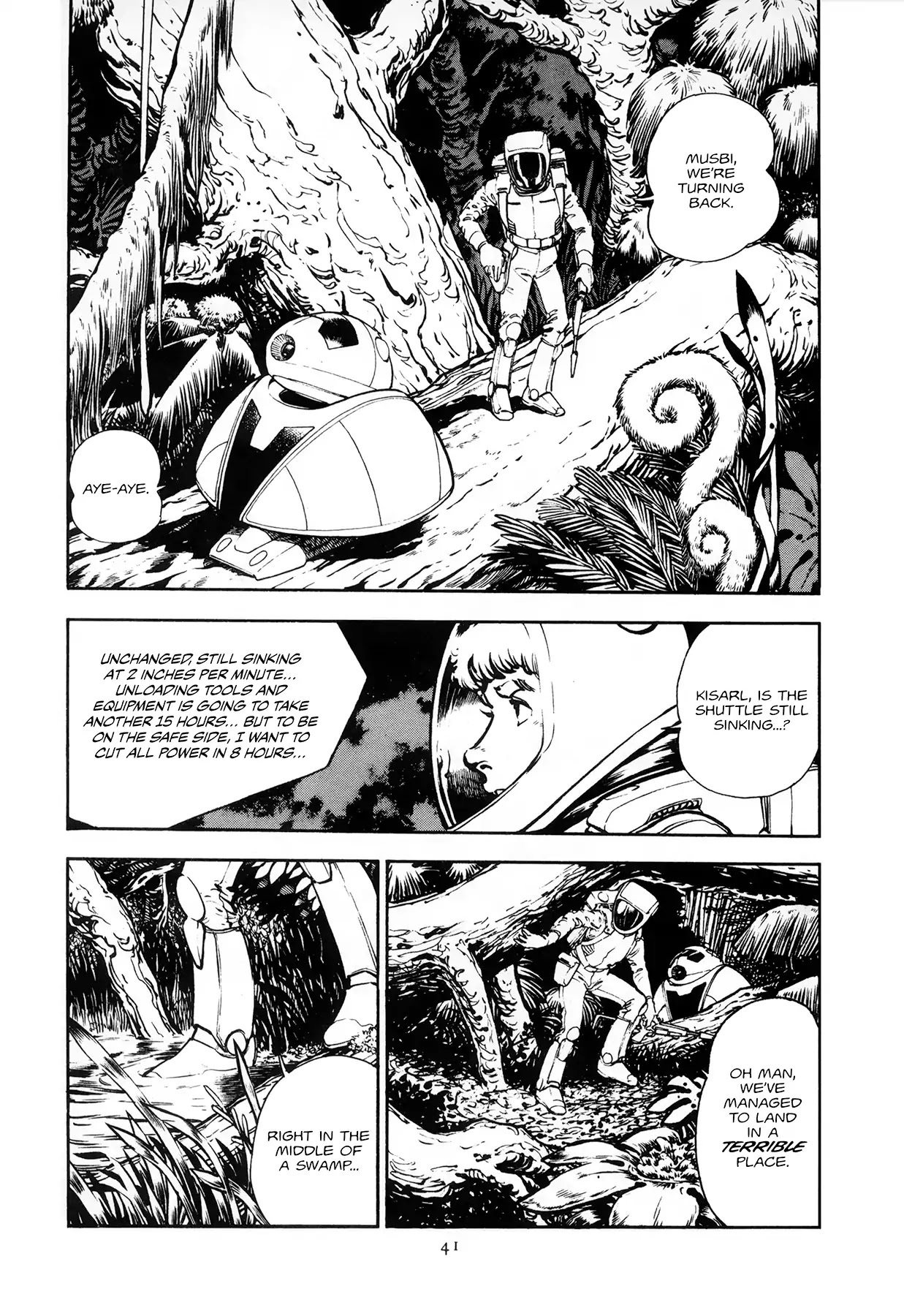 The Planet Garaga Chapter 2 page 4 - Chapter 2: Forest of Perpetual Night