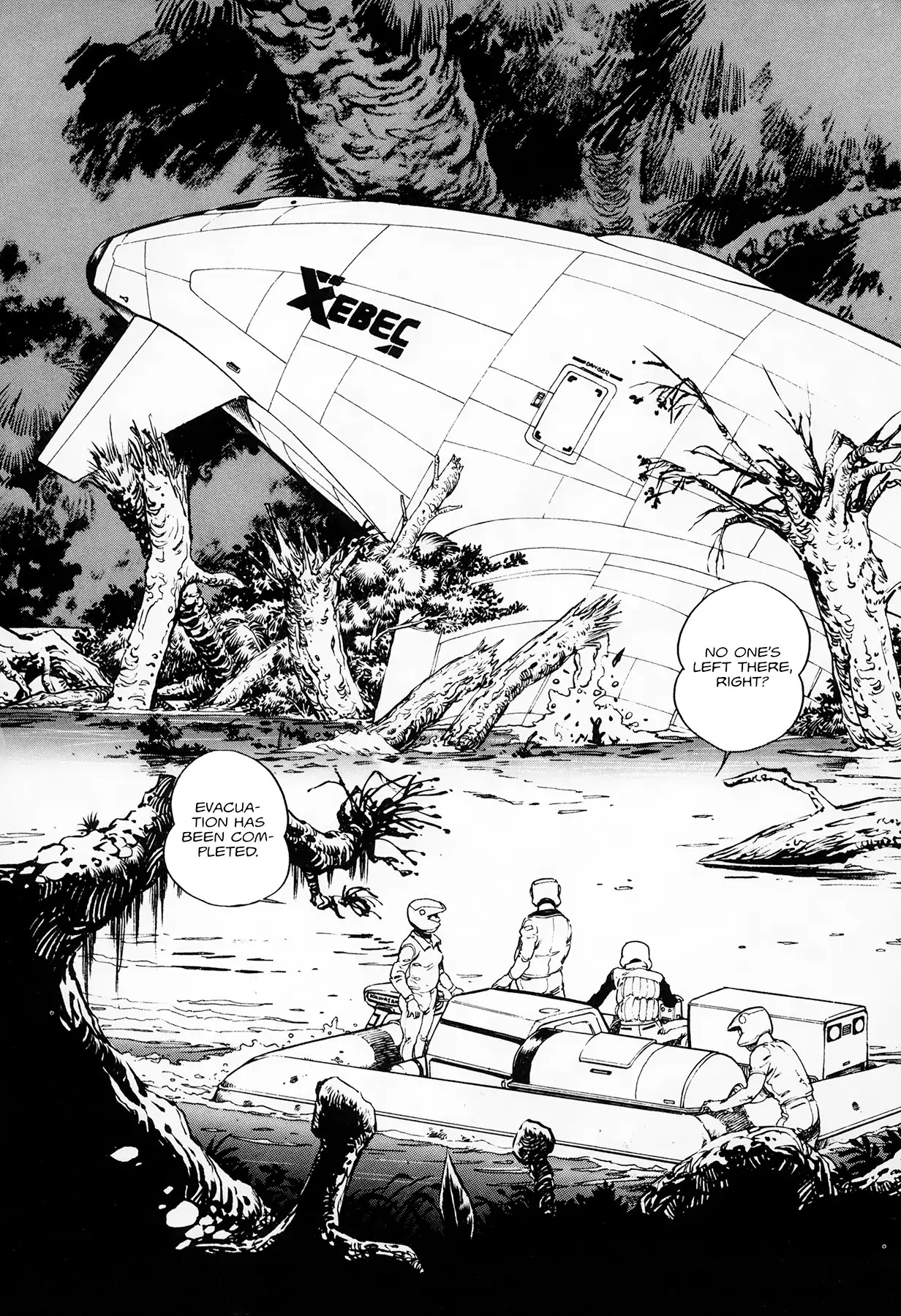 The Planet Garaga Chapter 2 page 8 - Chapter 2: Forest of Perpetual Night
