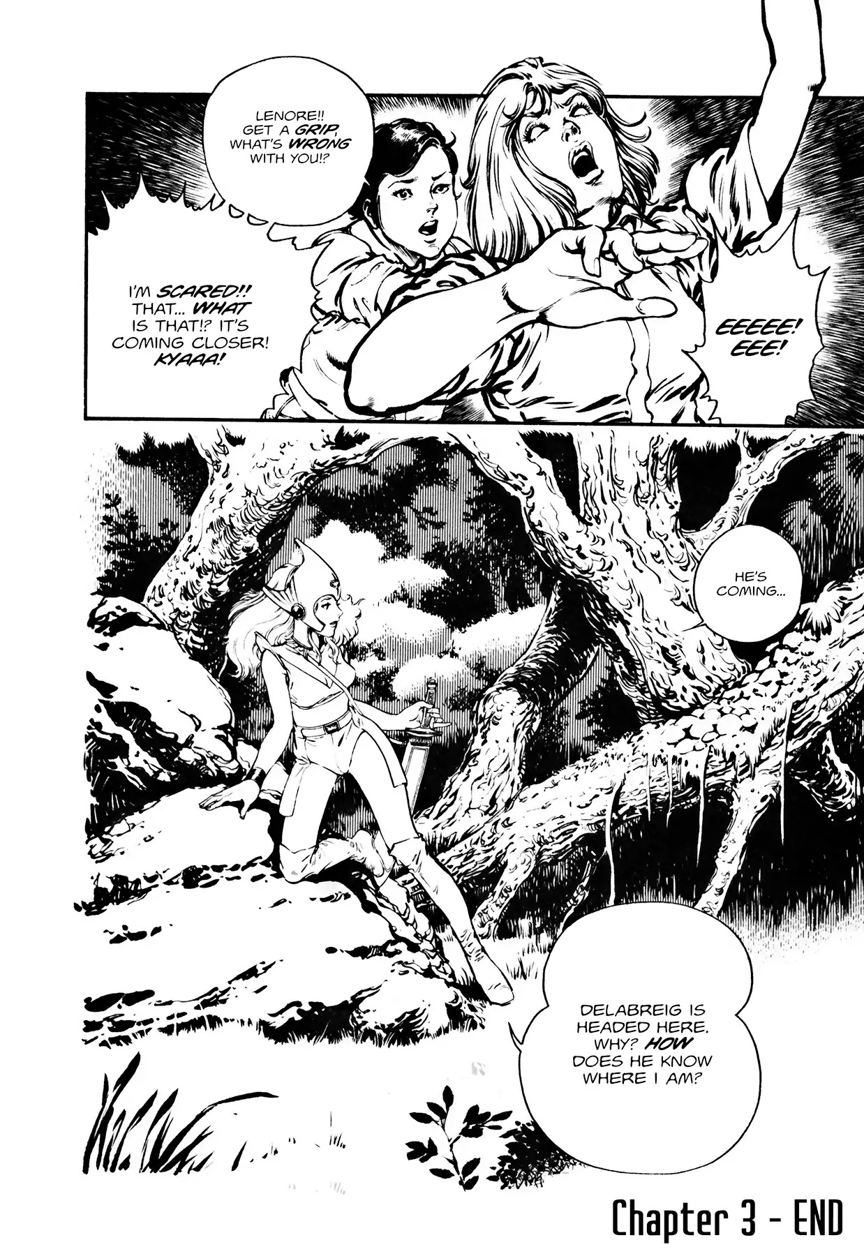 The Planet Garaga Chapter 3 page 24 - Chapter 3: To Darkness Where Demons Lie
