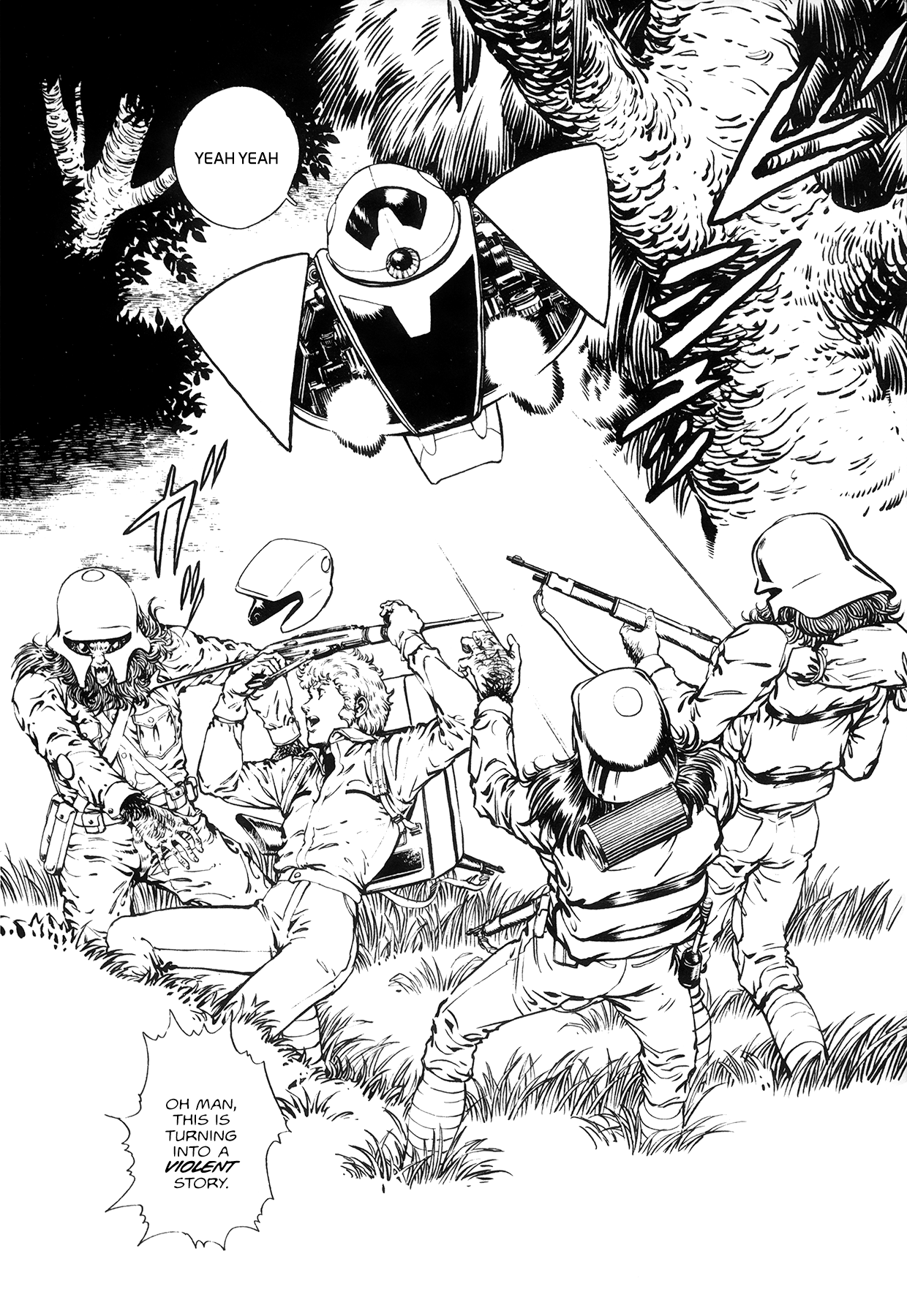 The Planet Garaga Chapter 5 page 4 - Chapter 5: The Umhlanga Armored Corps (2)