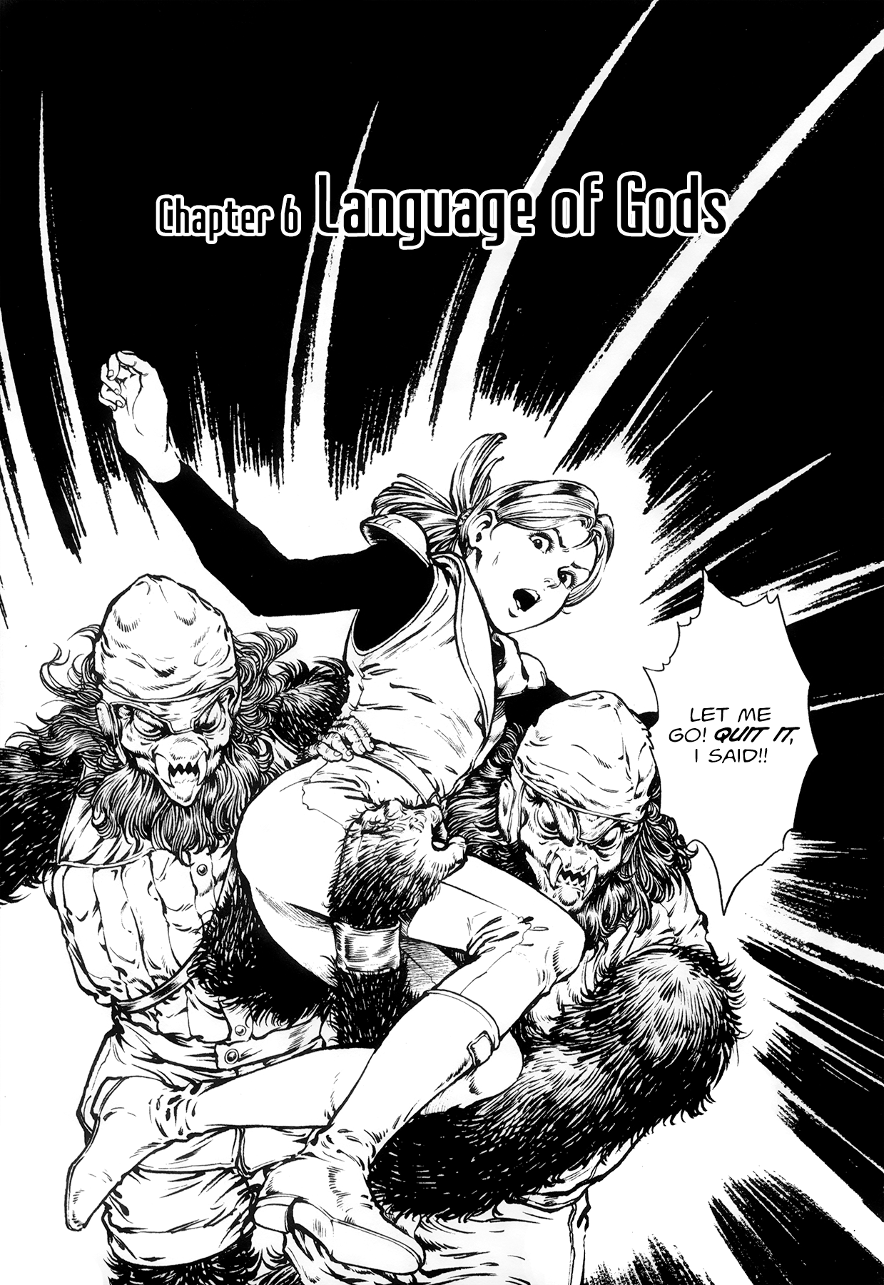 The Planet Garaga Chapter 6 page 1 - Chapter 6: Language of Gods