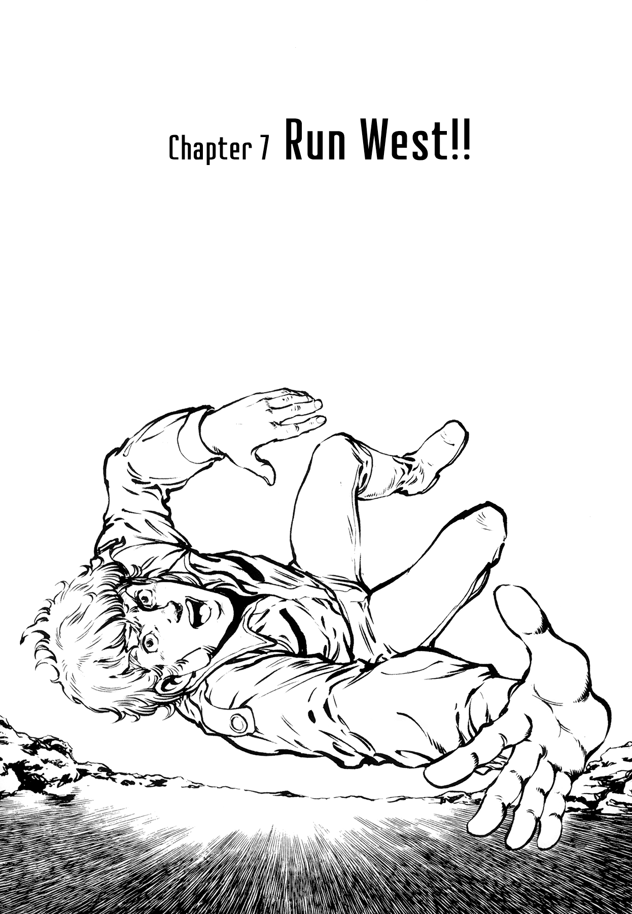 The Planet Garaga Chapter 7 page 1 - Chapter 7: Run West!!