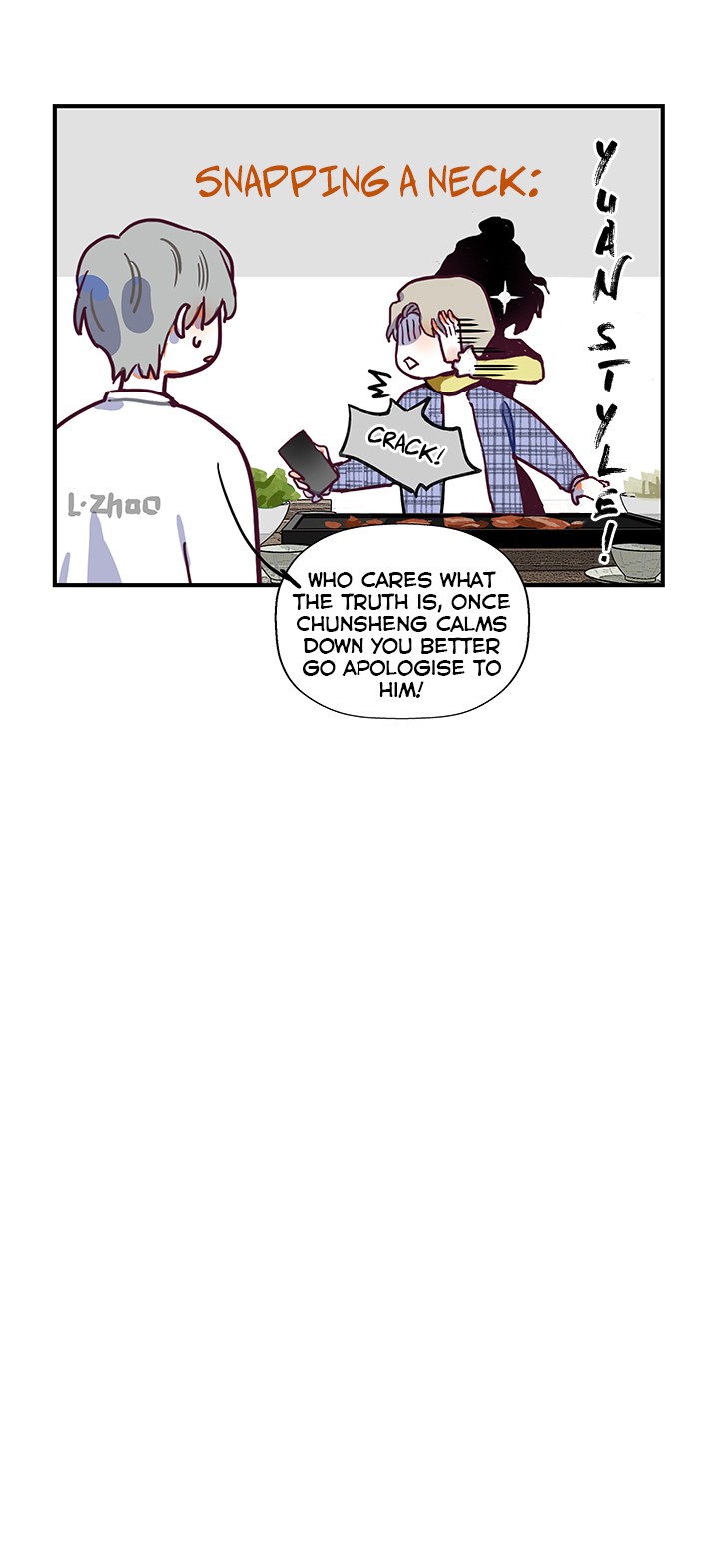 The Planet Walks Alone Chapter 34 page 14 - Chapter 34: Chunsheng Gets Mad