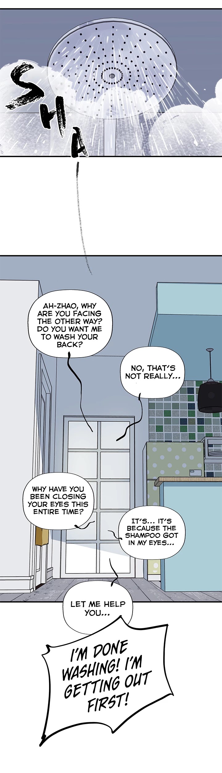 The Planet Walks Alone Chapter 44 page 2 - Chapter 44: Let's Shower Together