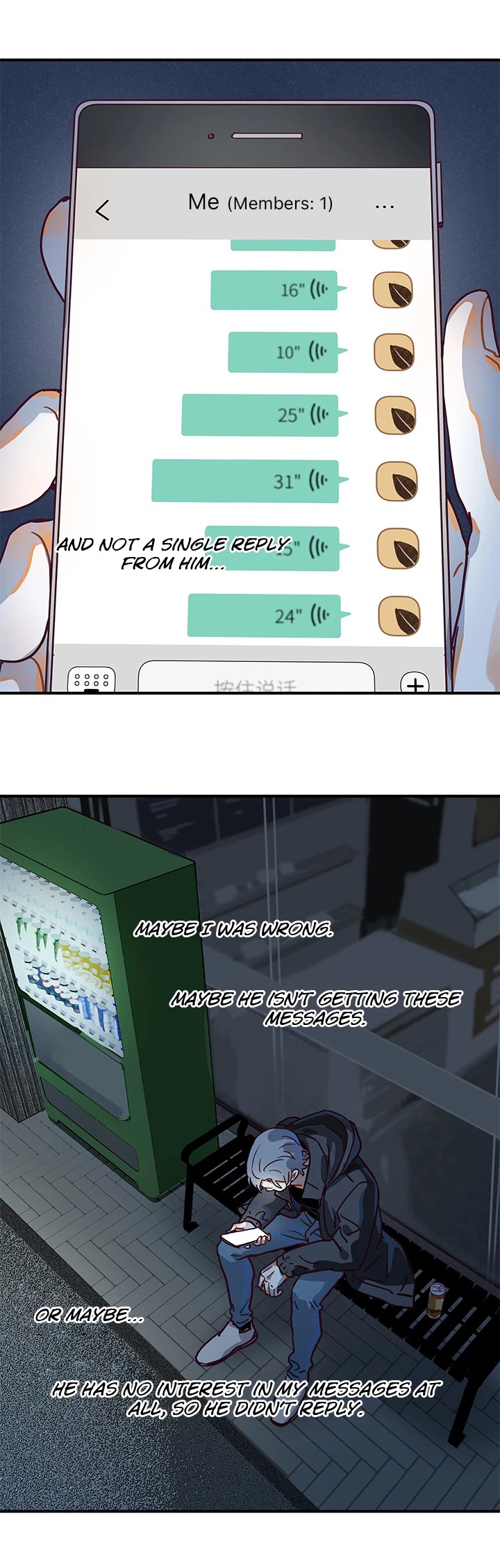 The Planet Walks Alone Chapter 52 page 18 - Chapter 52: The Two 'Me's'