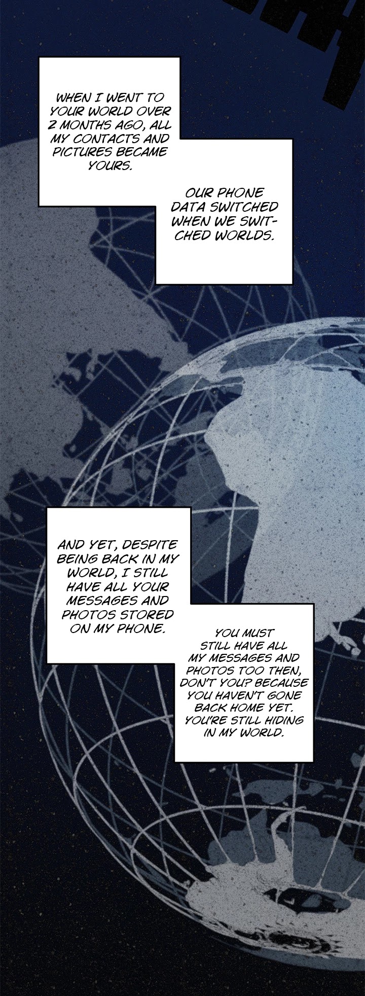 The Planet Walks Alone Chapter 52 page 9 - Chapter 52: The Two 'Me's'