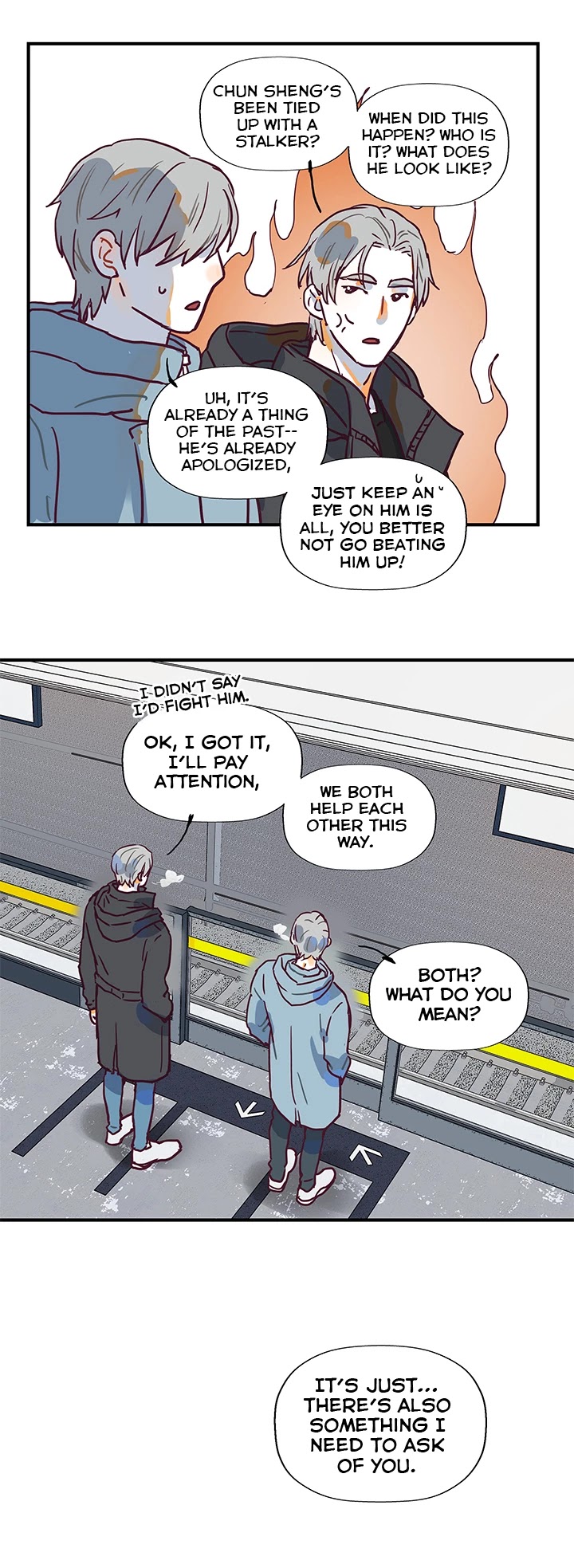 The Planet Walks Alone Chapter 62 page 6 - Chapter 62: Ch 13: 'Parting'