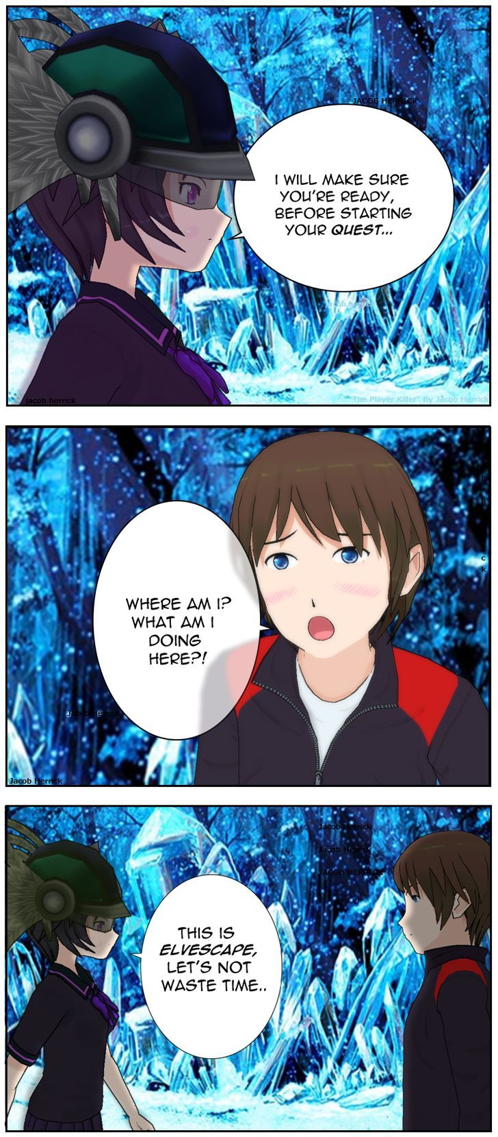 The Player Killer: Warriors of The Wilderness Chapter 1 page 8 - Chapter 1 : The Player Killer 1