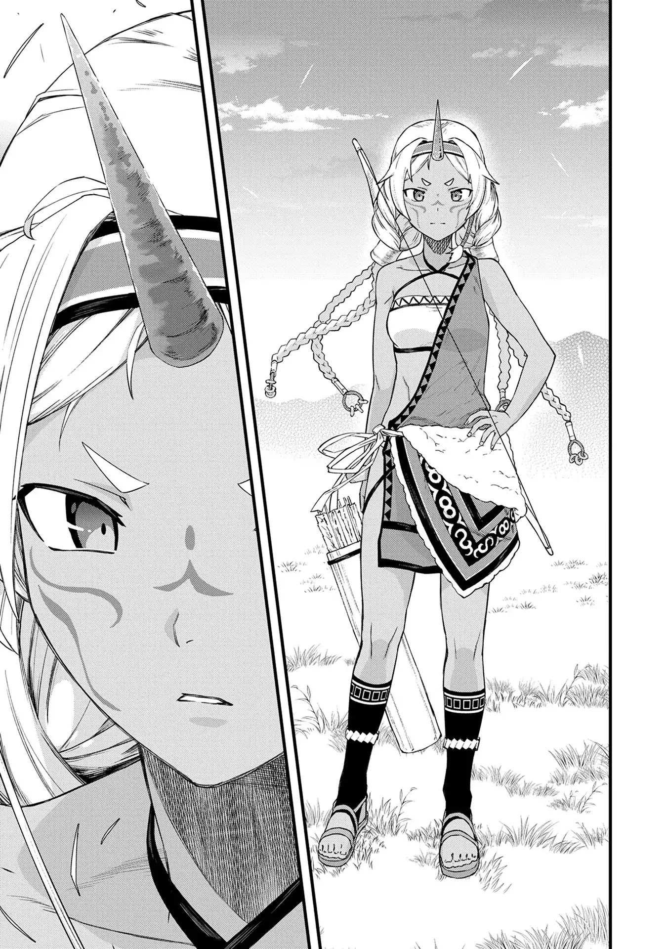 The Population Of The Frontier Owner Starts With 0. "Dias The Blue" And A Blue Horned Girl. Chapter 1 page 15 - Chapter 1