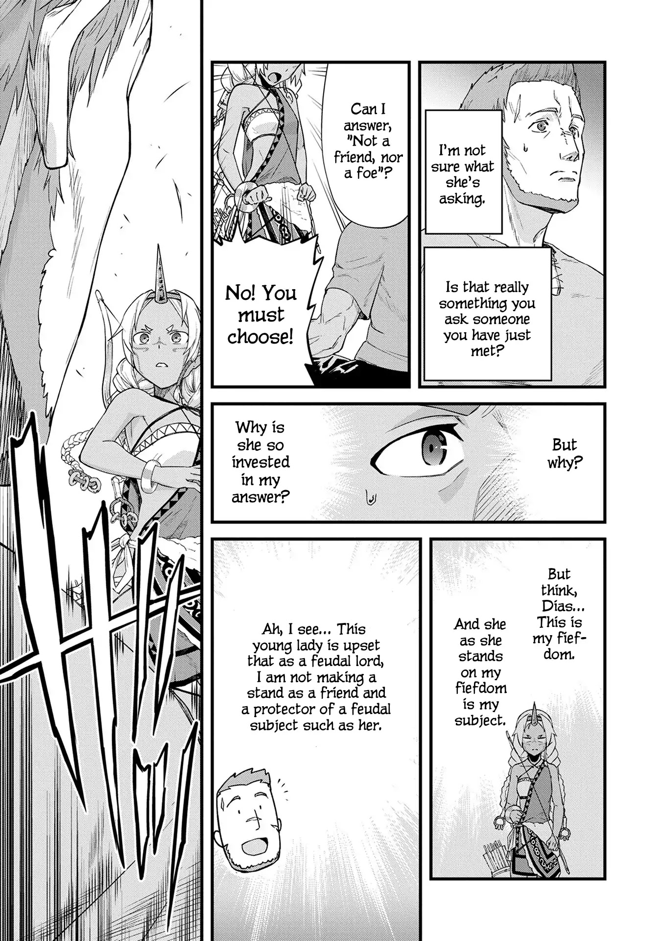 The Population Of The Frontier Owner Starts With 0. "Dias The Blue" And A Blue Horned Girl. Chapter 1 page 19 - Chapter 1