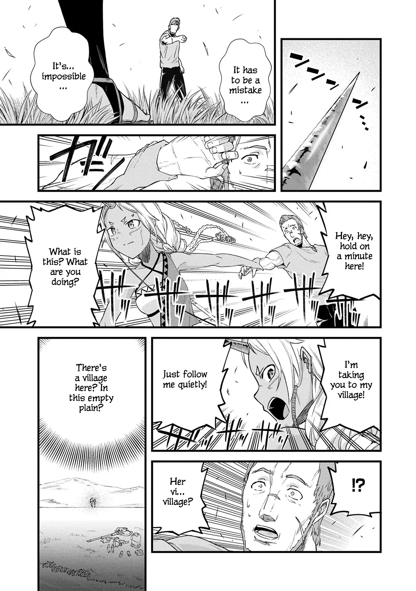 The Population Of The Frontier Owner Starts With 0. "Dias The Blue" And A Blue Horned Girl. Chapter 1 page 23 - Chapter 1