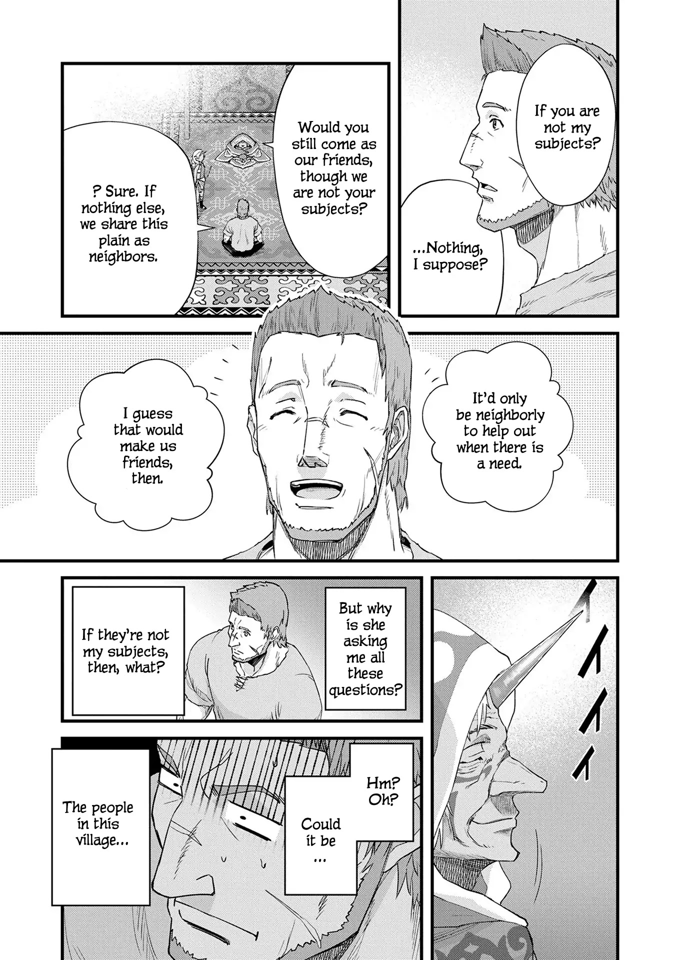 The Population Of The Frontier Owner Starts With 0. "Dias The Blue" And A Blue Horned Girl. Chapter 1 page 29 - Chapter 1
